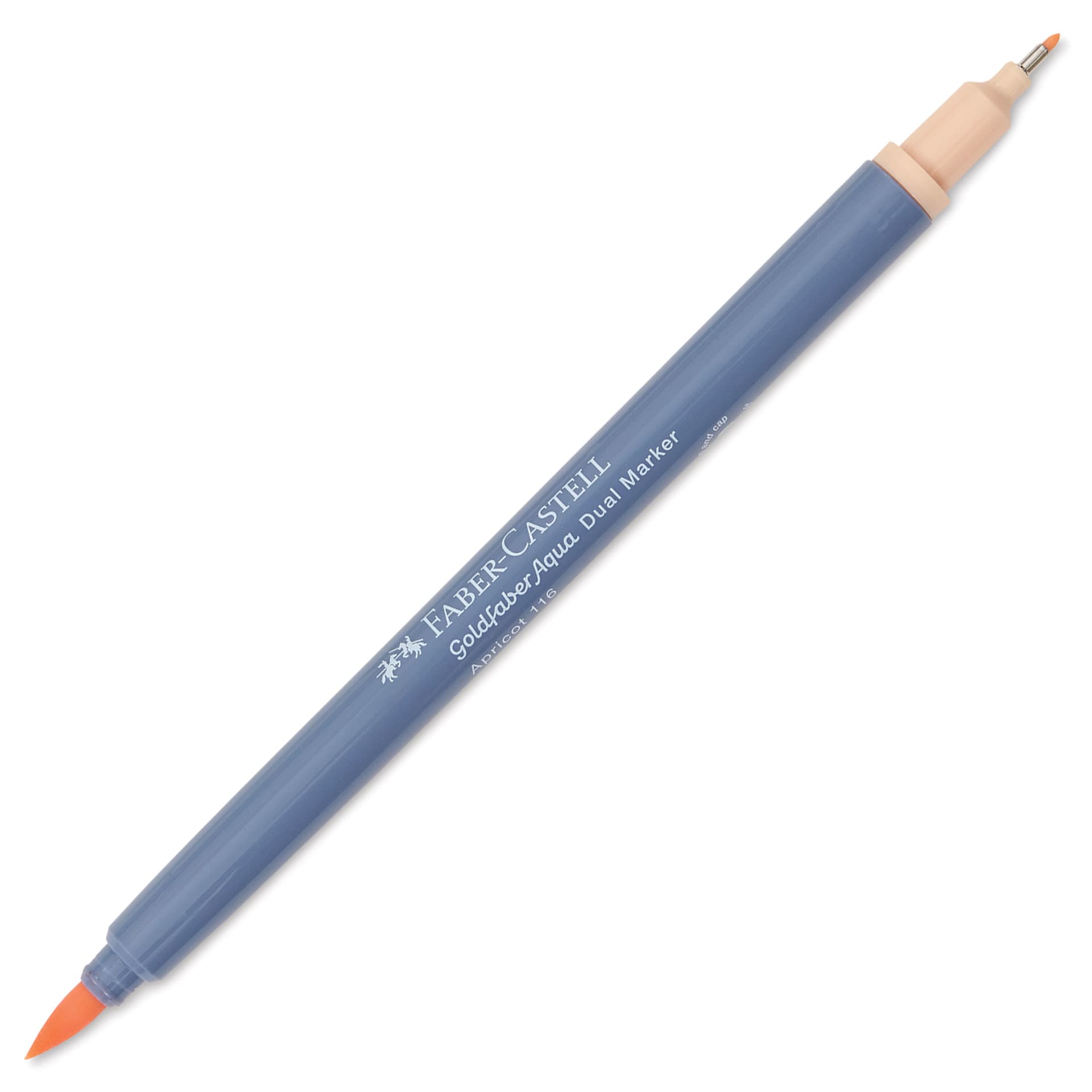 Faber-Castell Goldfaber Aqua Dual Marker - 116 Apricot (marker with caps removed)