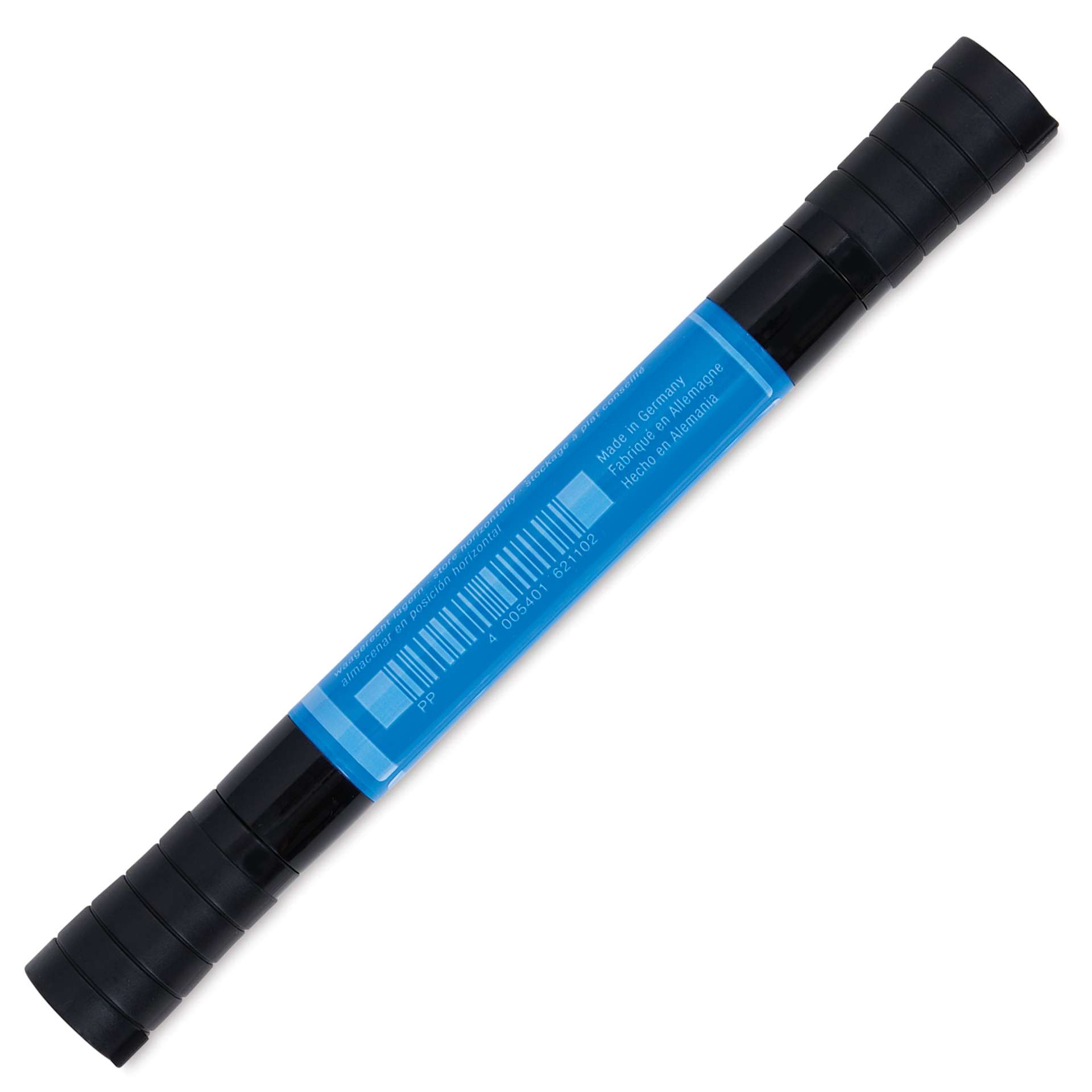Faber-Castell Pitt Artist Pen Dual Tip Marker - Phthalo Blue 110 back of marker