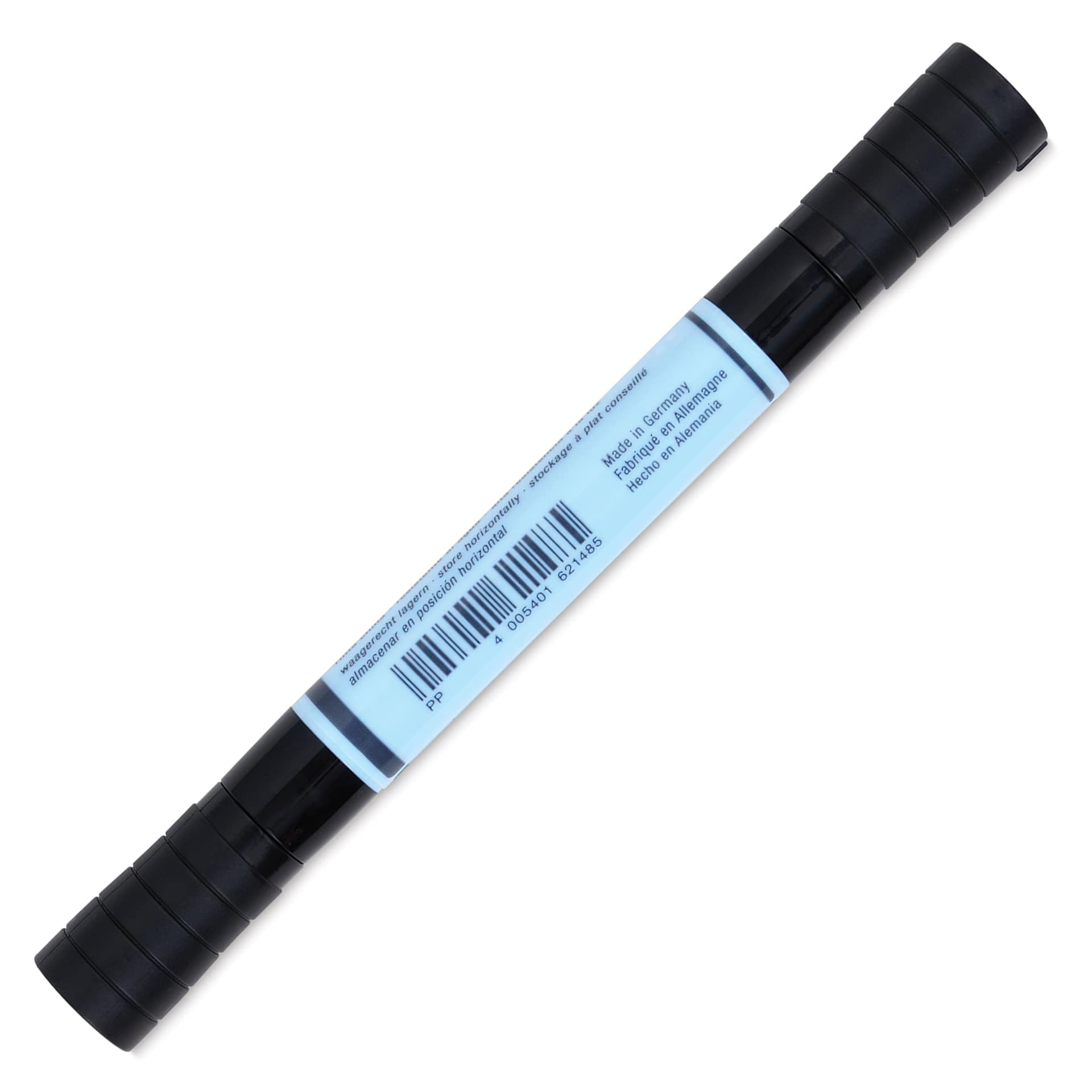 Faber-Castell Pitt Artist Pen Dual Tip Marker - Ice Blue 148 back of marker