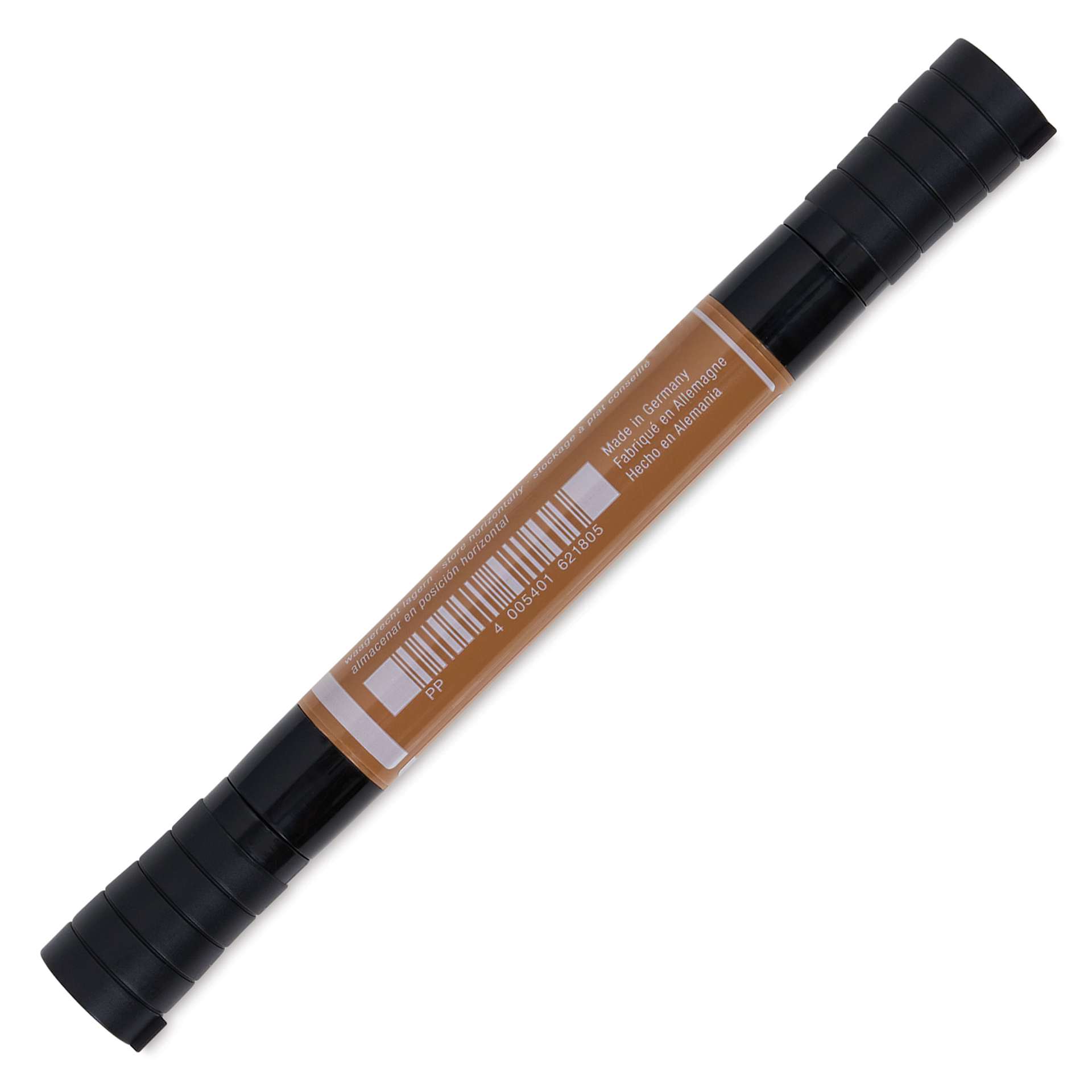 Faber-Castell Pitt Artist Pen Dual Tip Marker - Raw Umber 180 back of marker