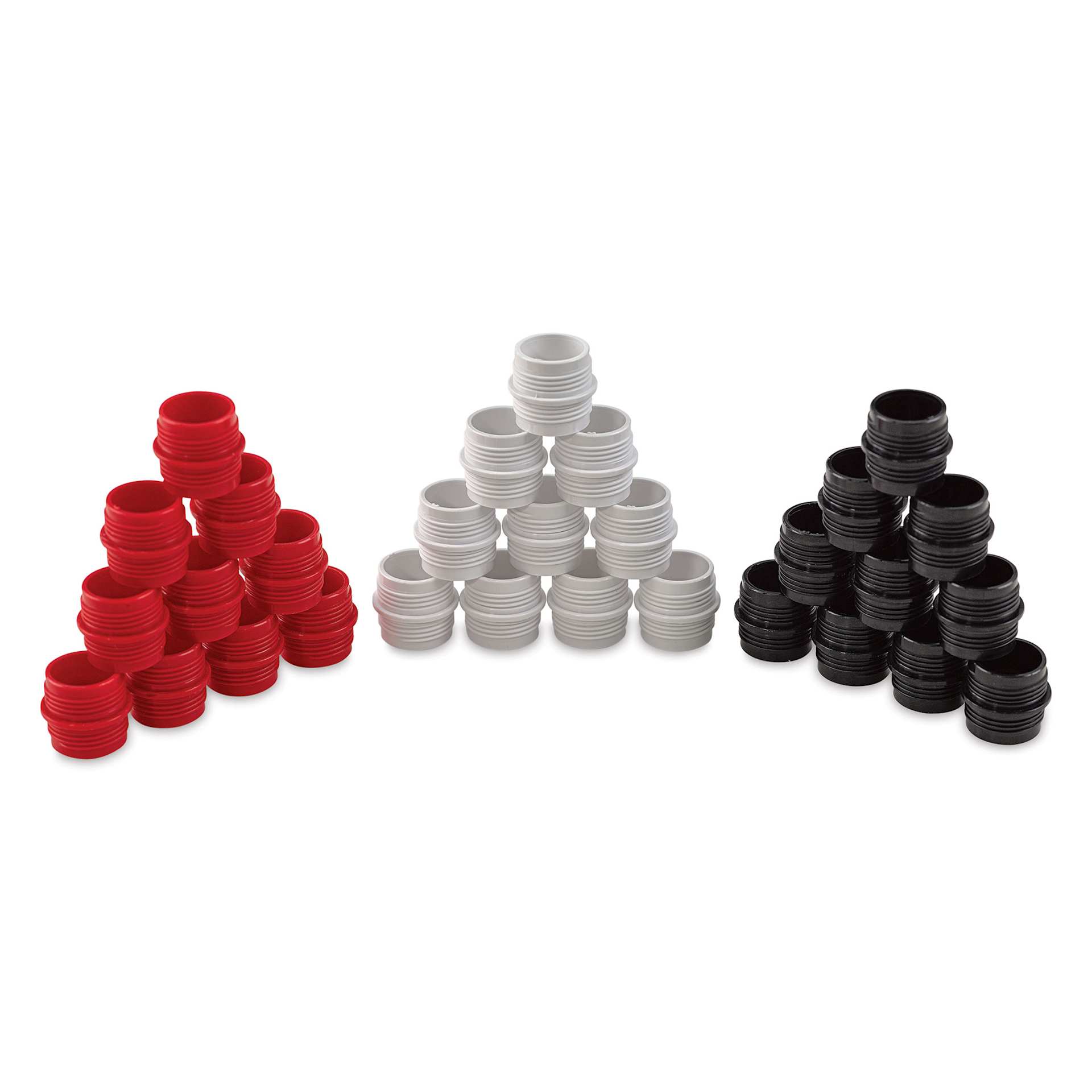 Packages of 10 Olo Connector Rings available in three colors. Packages of 10 Olo Connector Rings available in three colors.