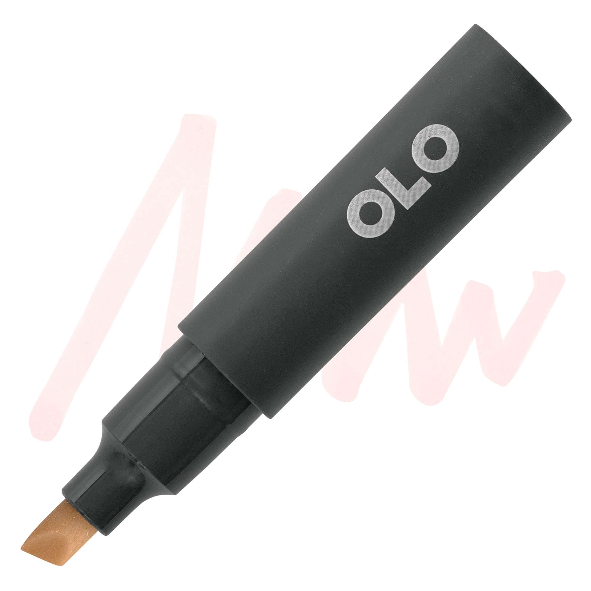 Olo Chisel Tip Half-Marker - O7.1 Pug marker and swatch
