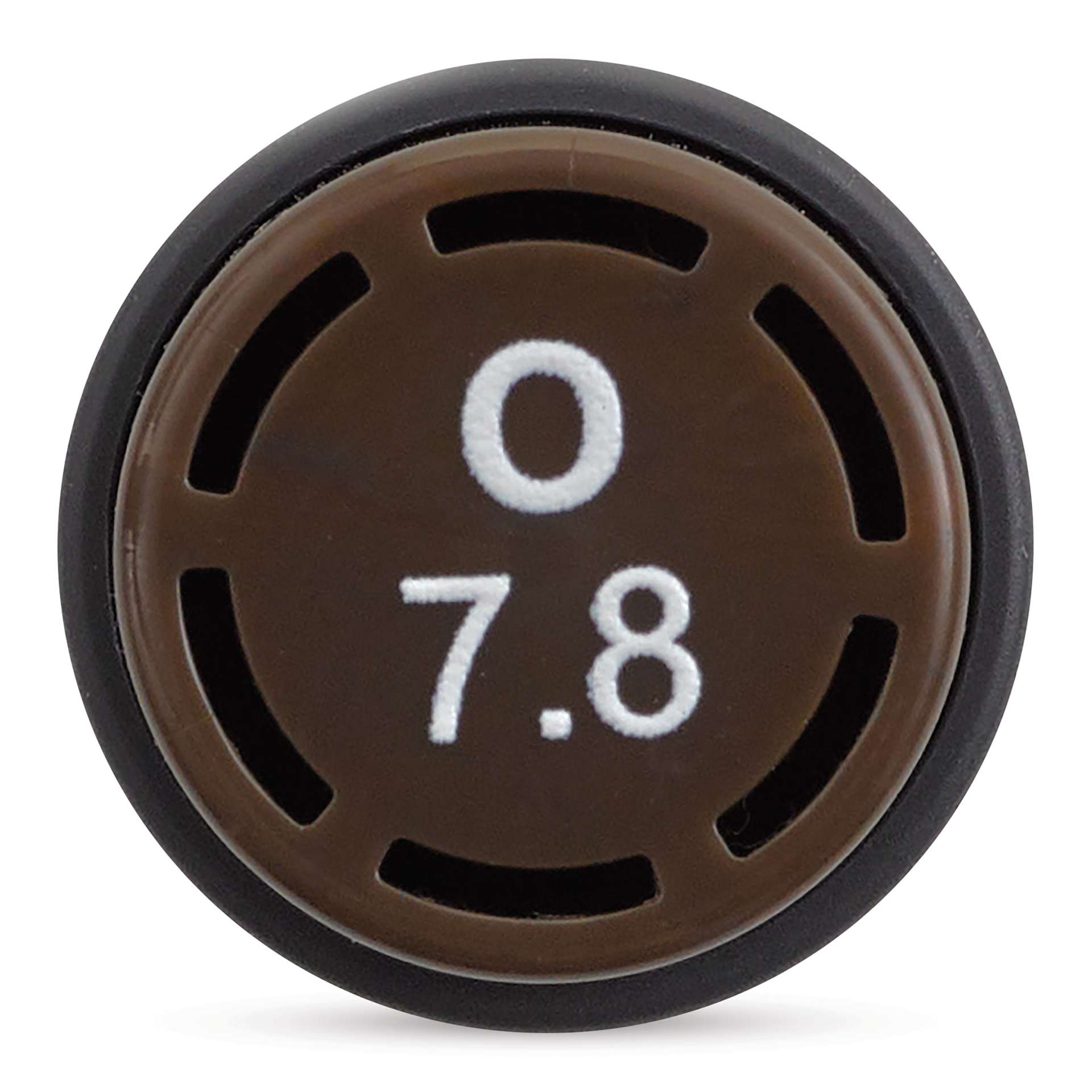 Olo Chisel Tip Half-Marker - O7.8 Smokey Quartz - end of cap