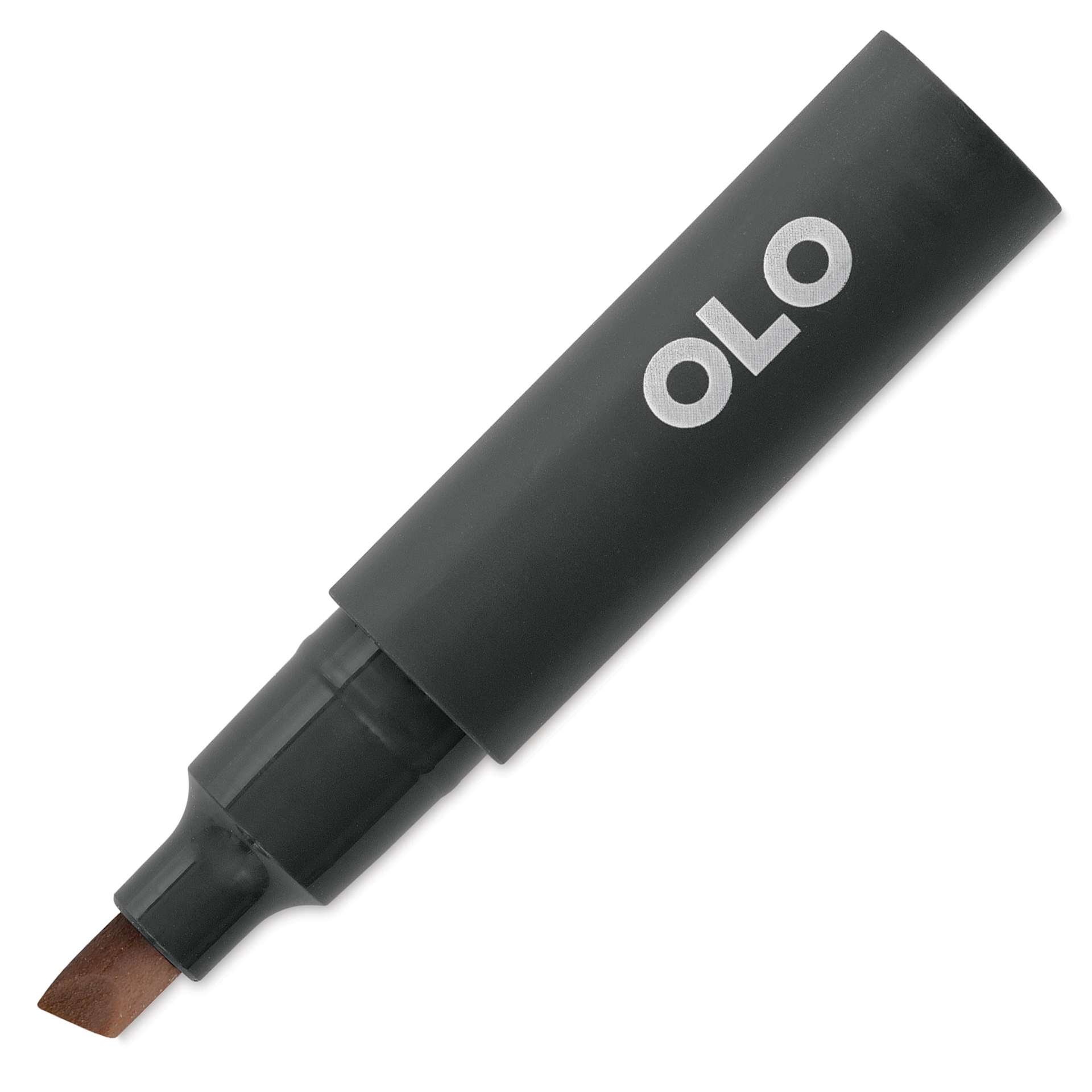 Olo Chisel Tip Half-Marker - RG3 Red Gray 3 with cap off