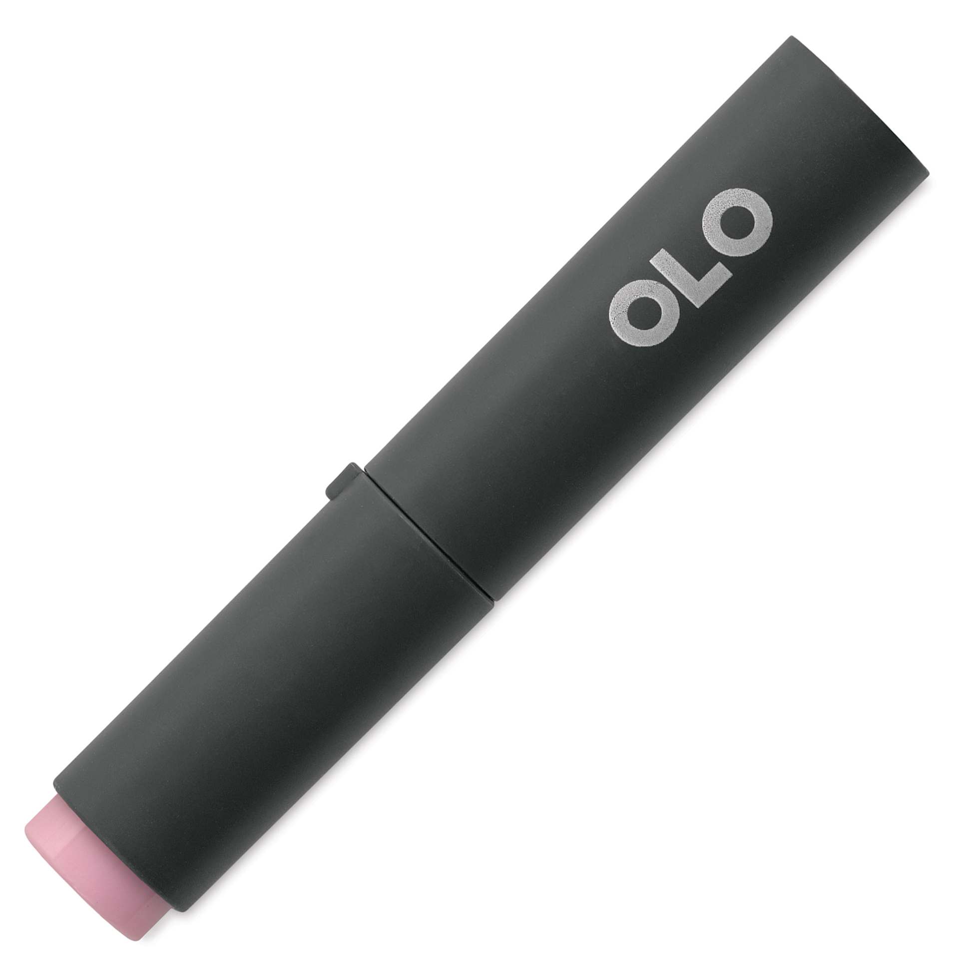 Olo Chisel-Tip Half Marker - RV0.1 Cotton Candy with cap on