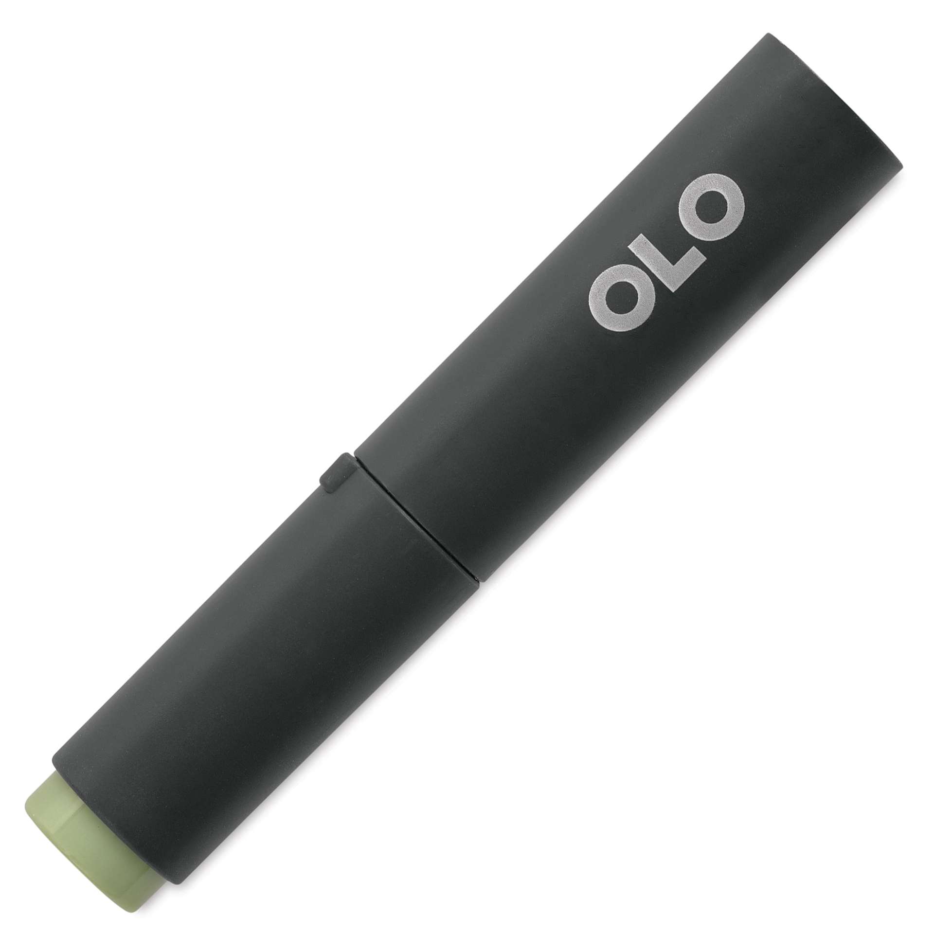 Olo Chisel-Tip Half Marker - YG8.3 Lichen with cap on