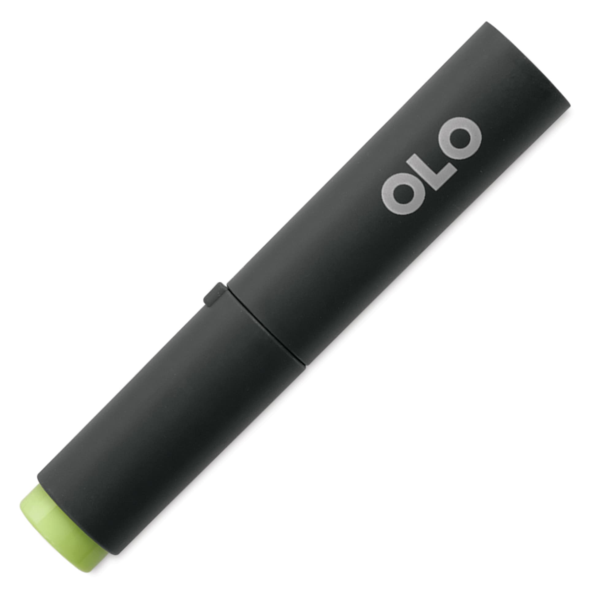 Olo Chisel-Tip Half Marker - YG2.1 Brimstone with cap on