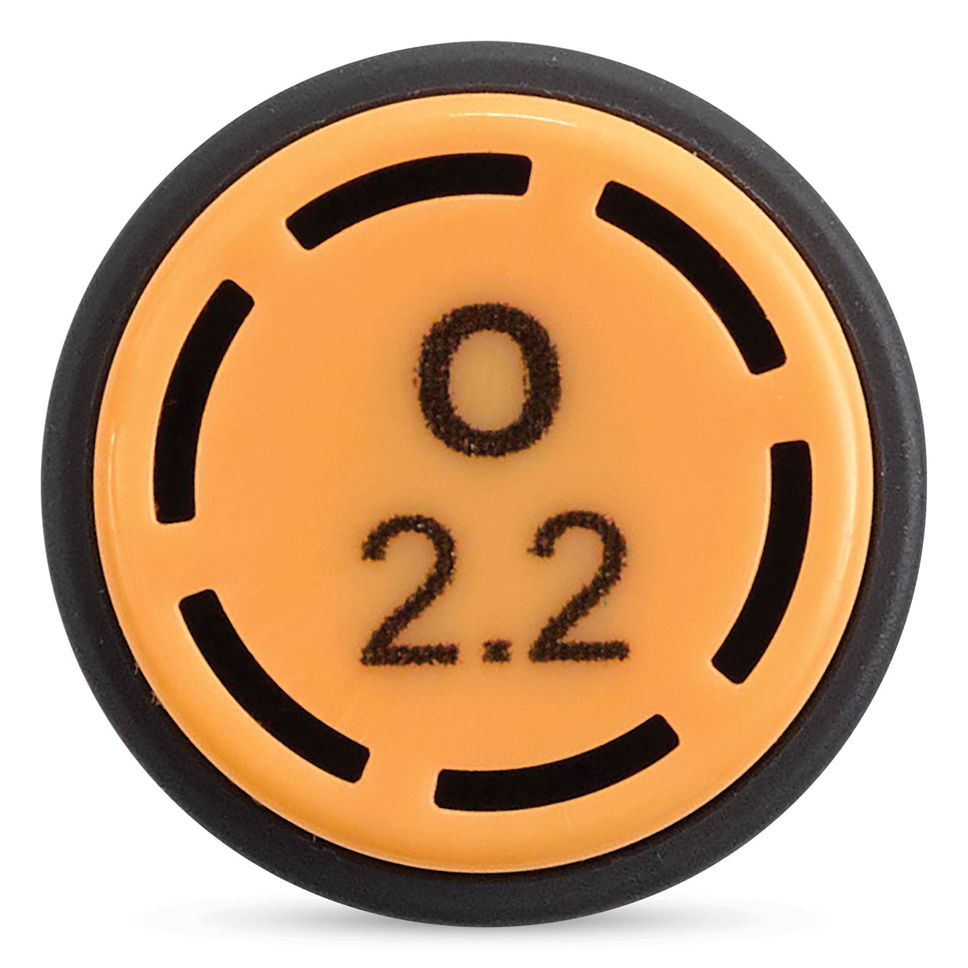 Olo Chisel-Tip Half Marker - O2.2 Cantaloupe end of cap