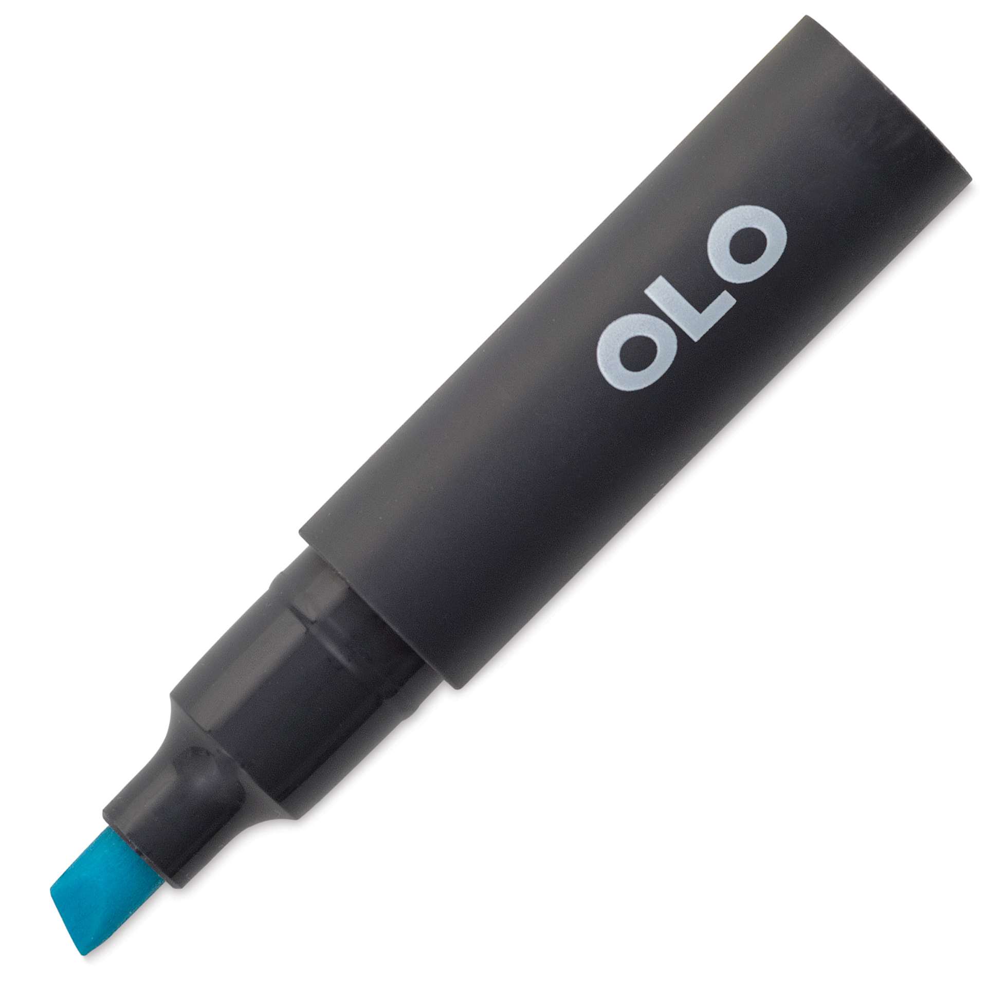 Olo Chisel Tip Half-Marker - B2.2 Sky - marker with cap off