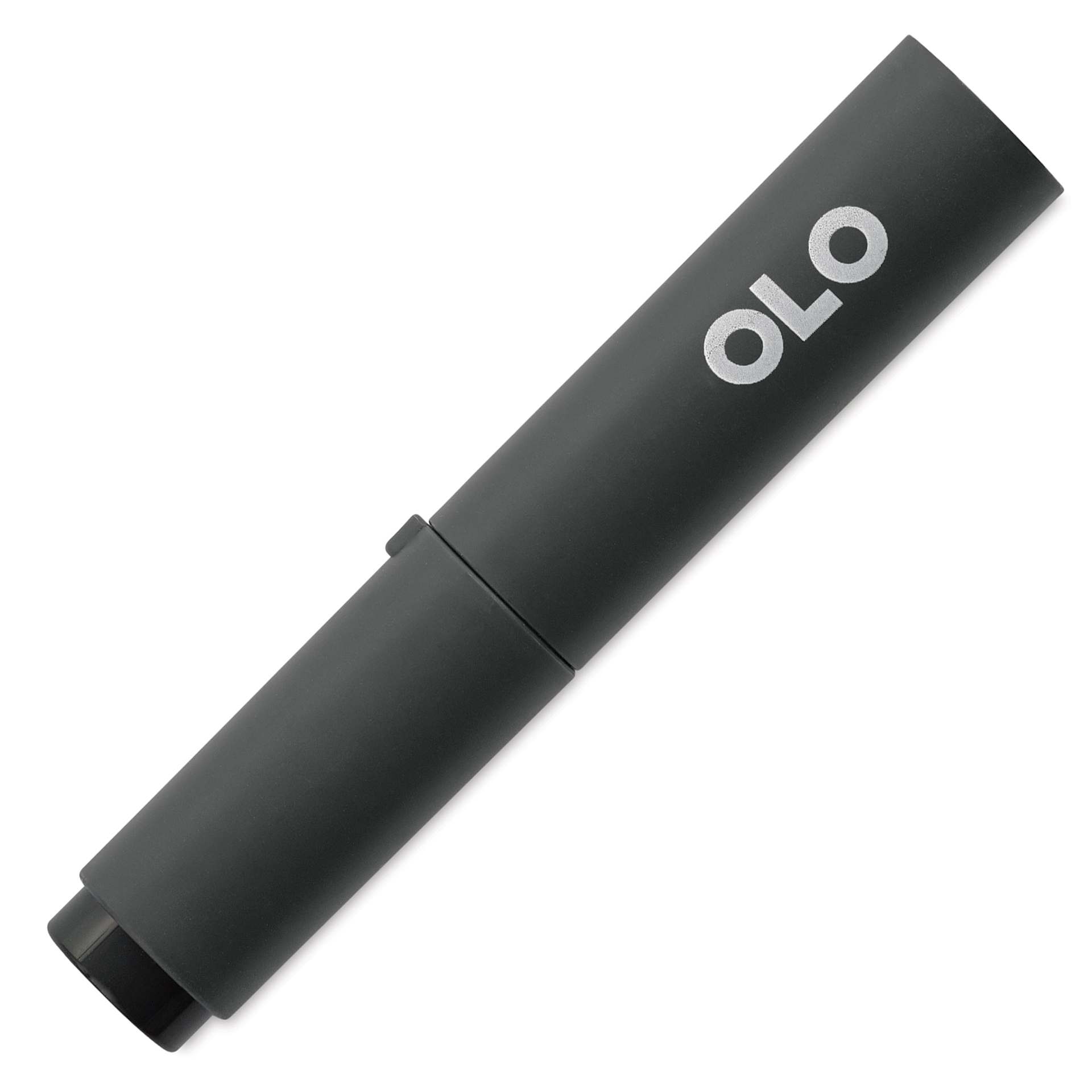 Olo Chisel-Tip Half Marker - BK Blue Black with cap on