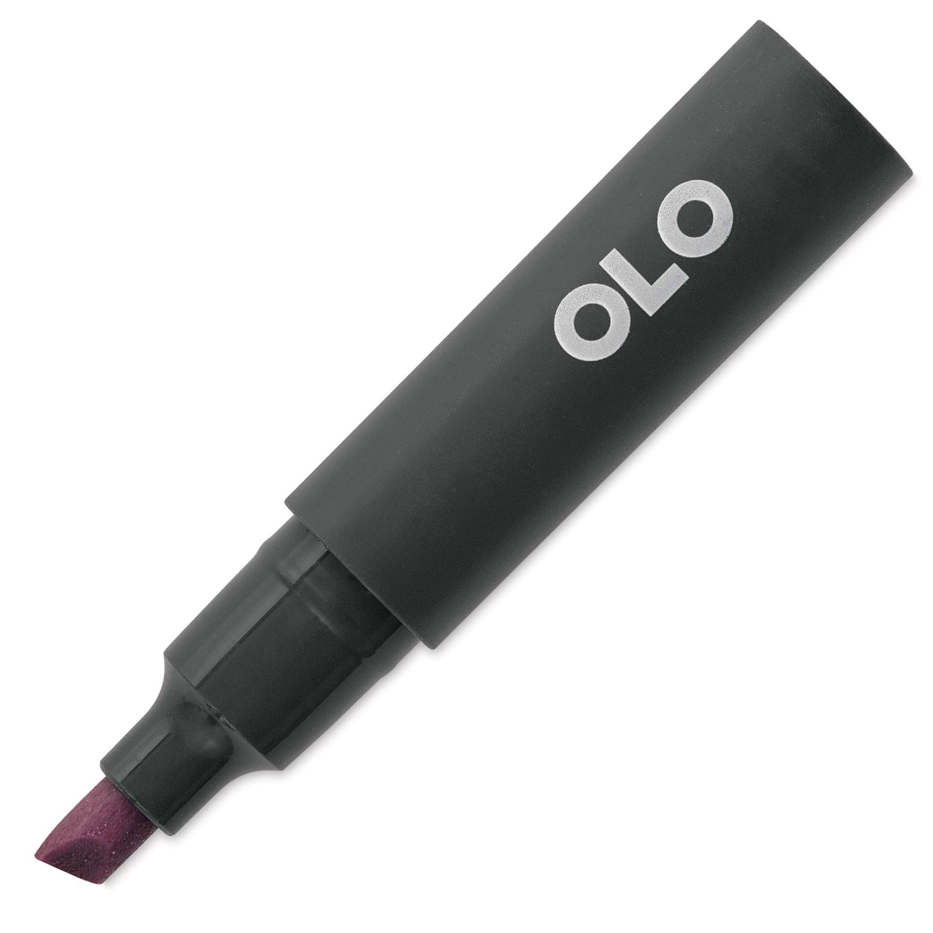 Olo Chisel-Tip Half Marker - V4.3 Chive Blossoms with cap off