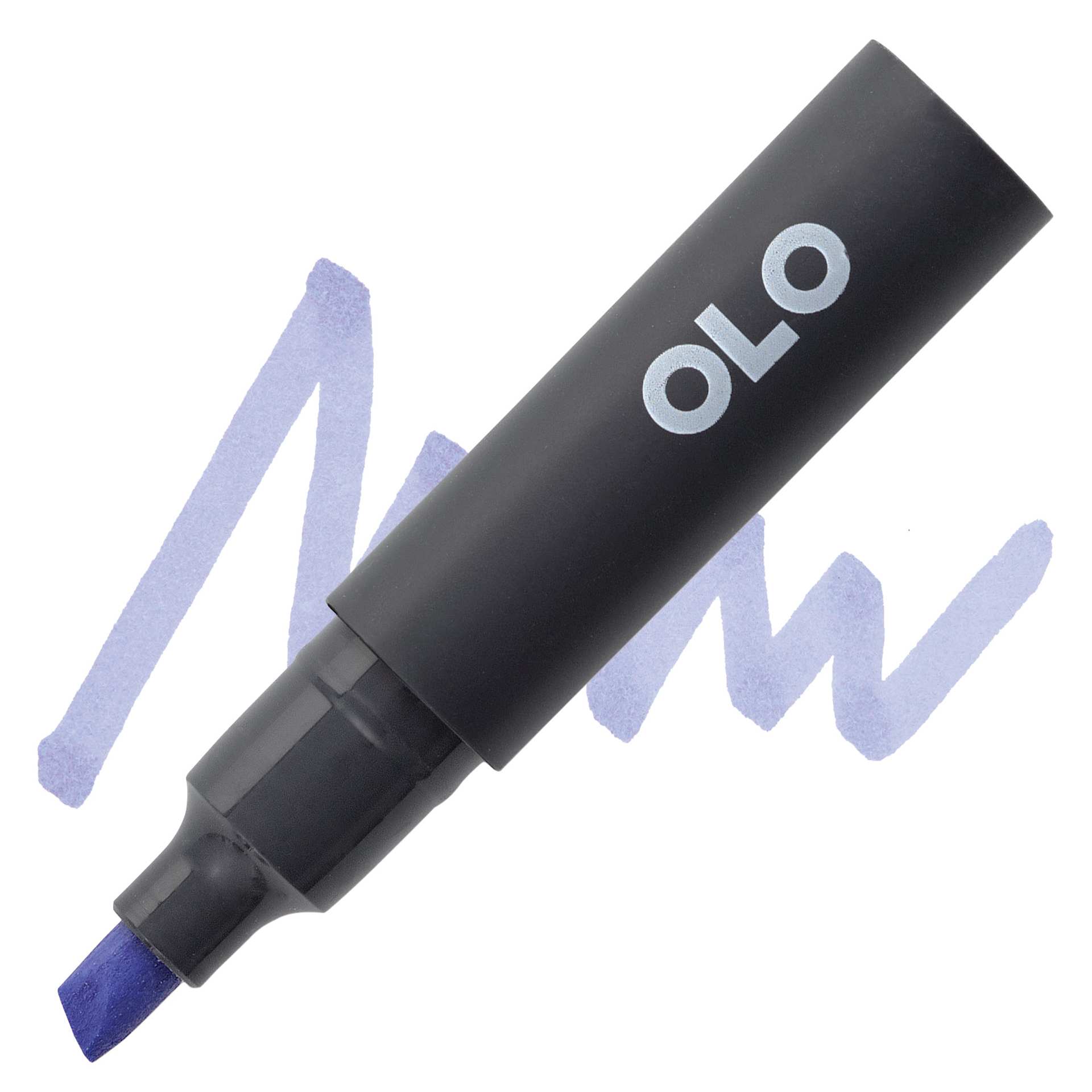Olo Chisel-Tip Half Marker - BV2.3 Hyacinth marker and swatch