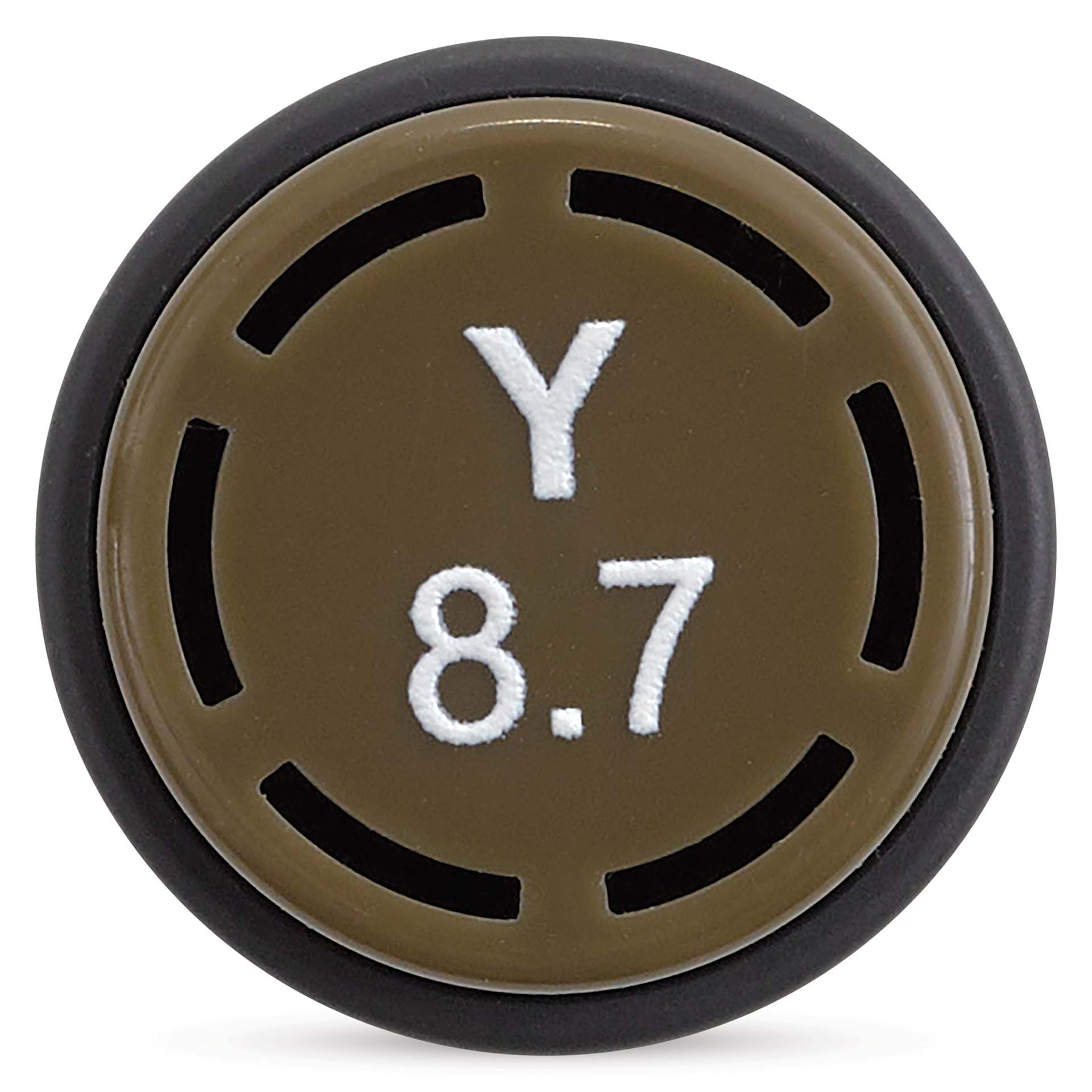 Olo Chisel-Tip Half Marker - Y8.7 Dark Bronze end of cap
