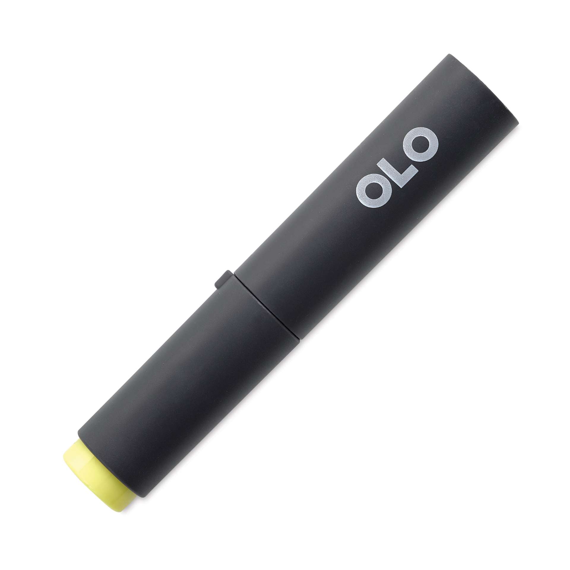 Olo Chisel-Tip Half Marker - Y1.1 Ginger with cap on