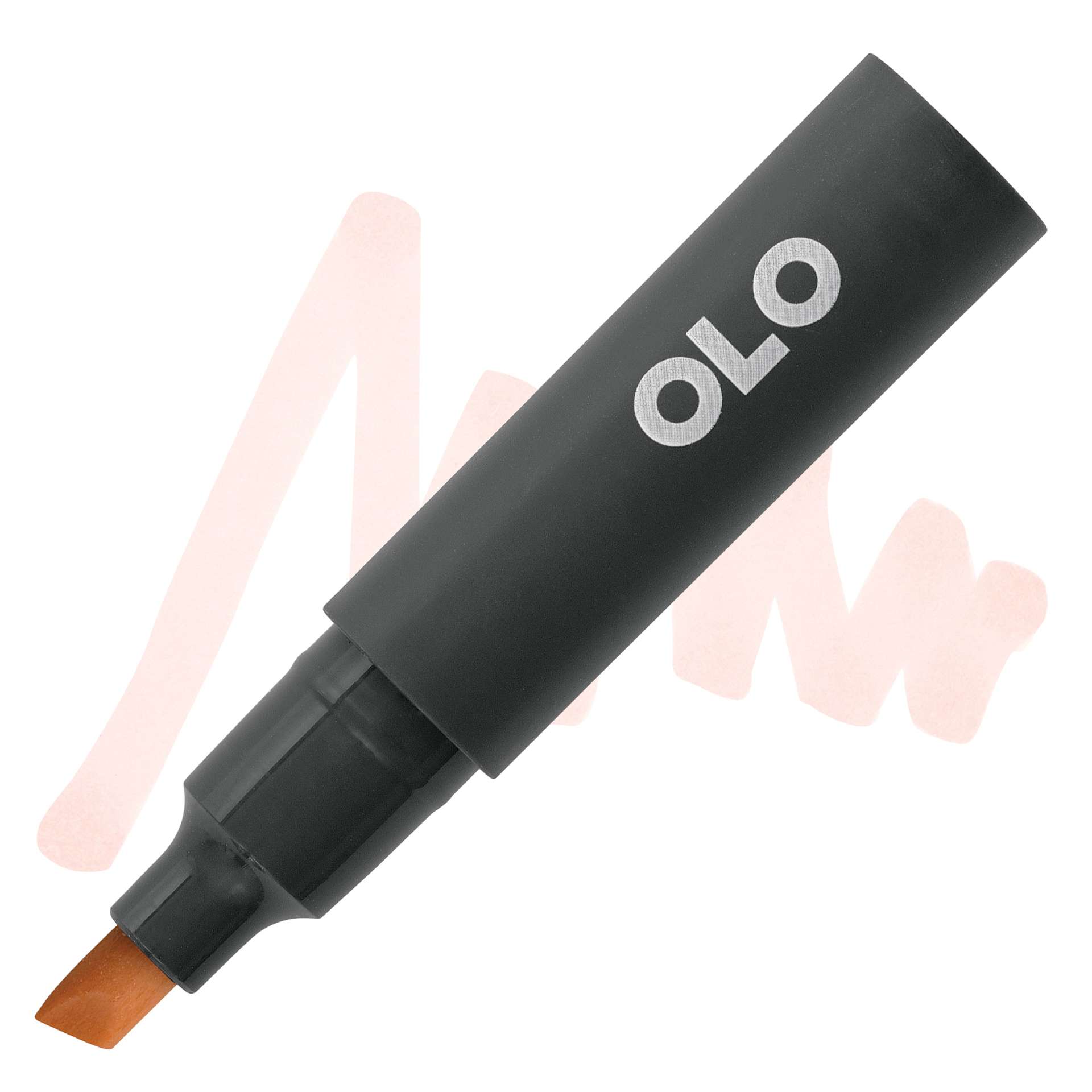Olo Chisel Tip Half-Marker - OR7.1 Sand marker and swatch