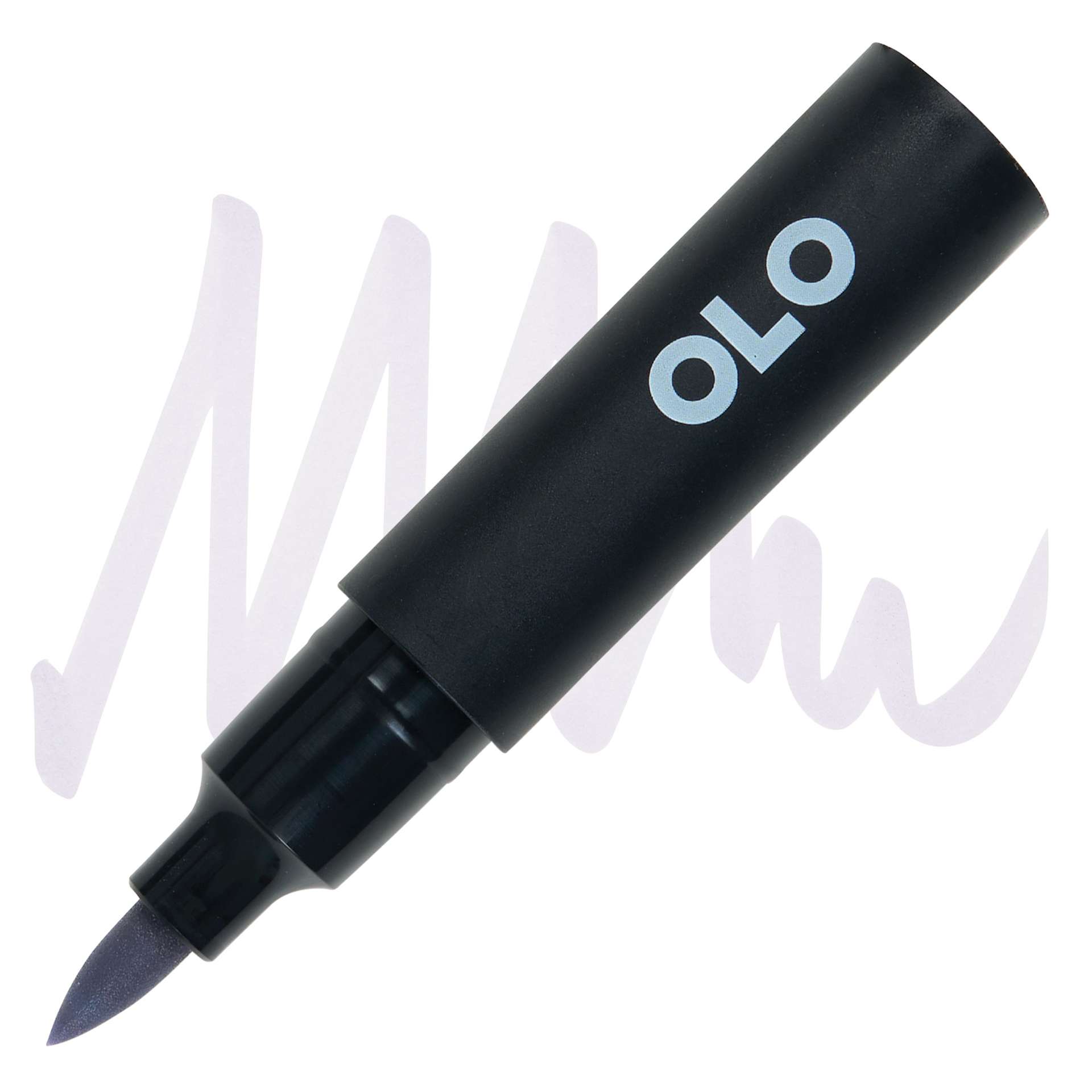 Olo Brush-Tip Half Marker - CG3 Cool Gray 3 marker and swatch