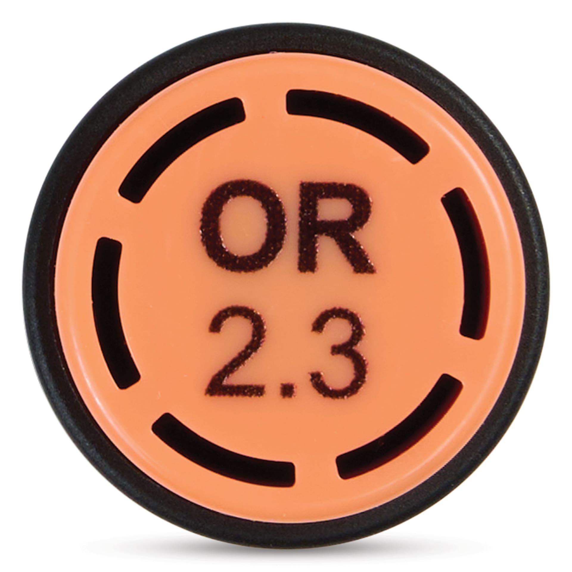 OLO Brush-Tip Half-Marker ends match ink color and have the color number.