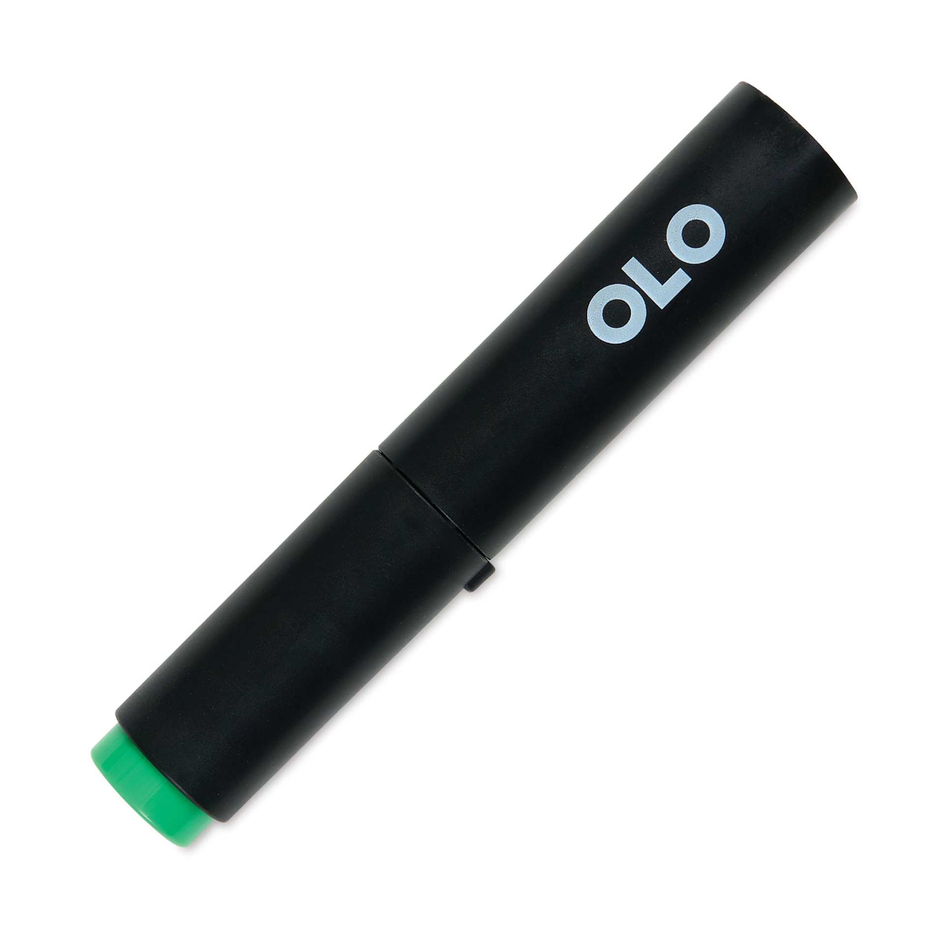 Olo Brush-Tip Half Marker - G0.4 Jade with cap on