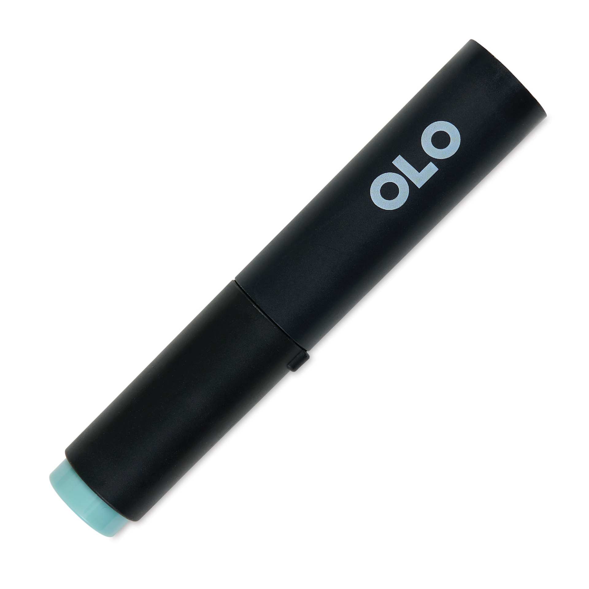 Olo Brush-Tip Half Marker - BG7.2 Silver Jade with cap on