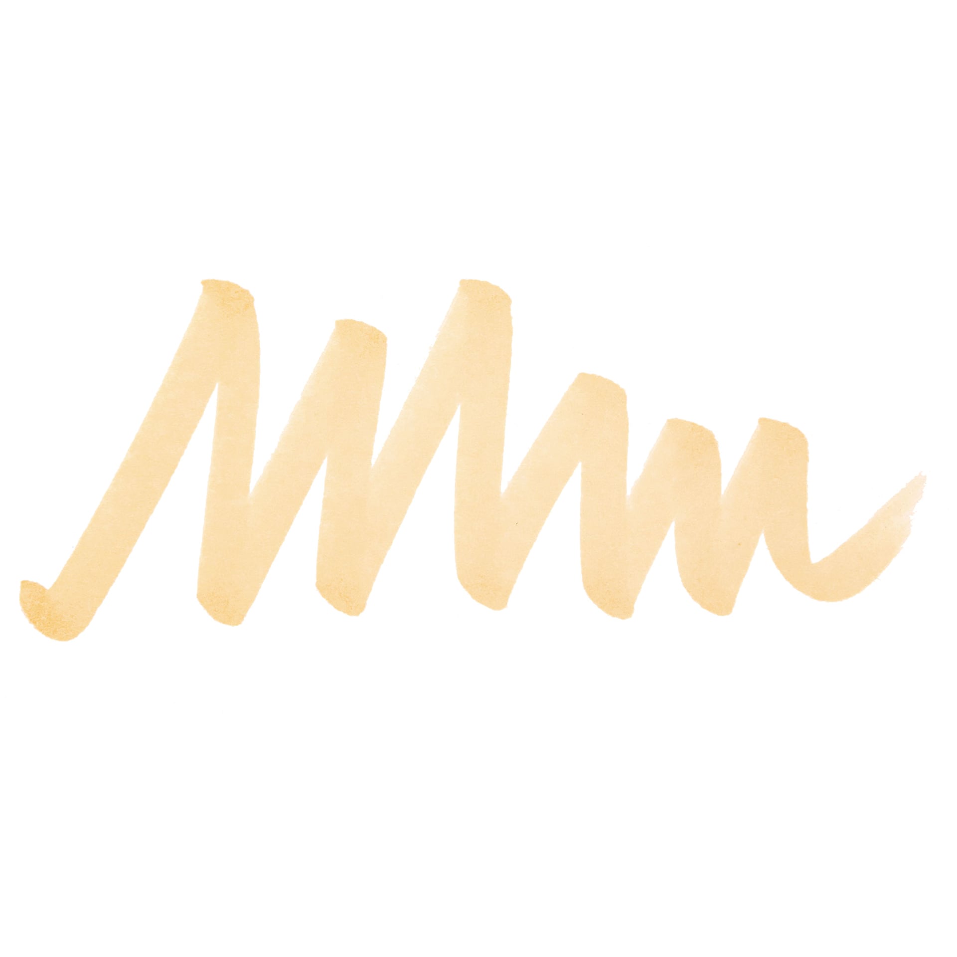 Olo Brush-Tip Half Marker - YO2.3 Butterscotch swatch