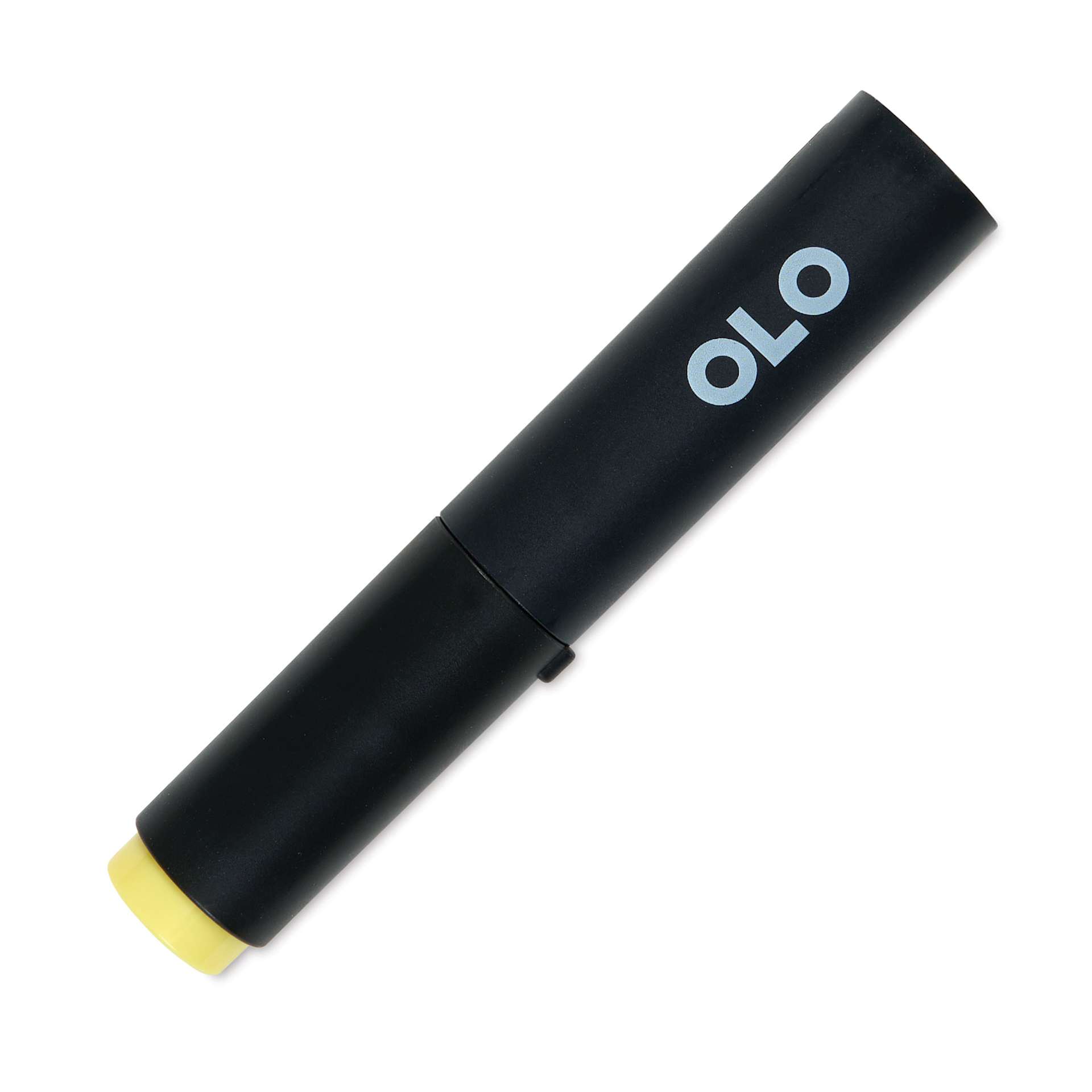 Olo Brush-Tip Half Marker - Y1.1 Ginger front with cap on