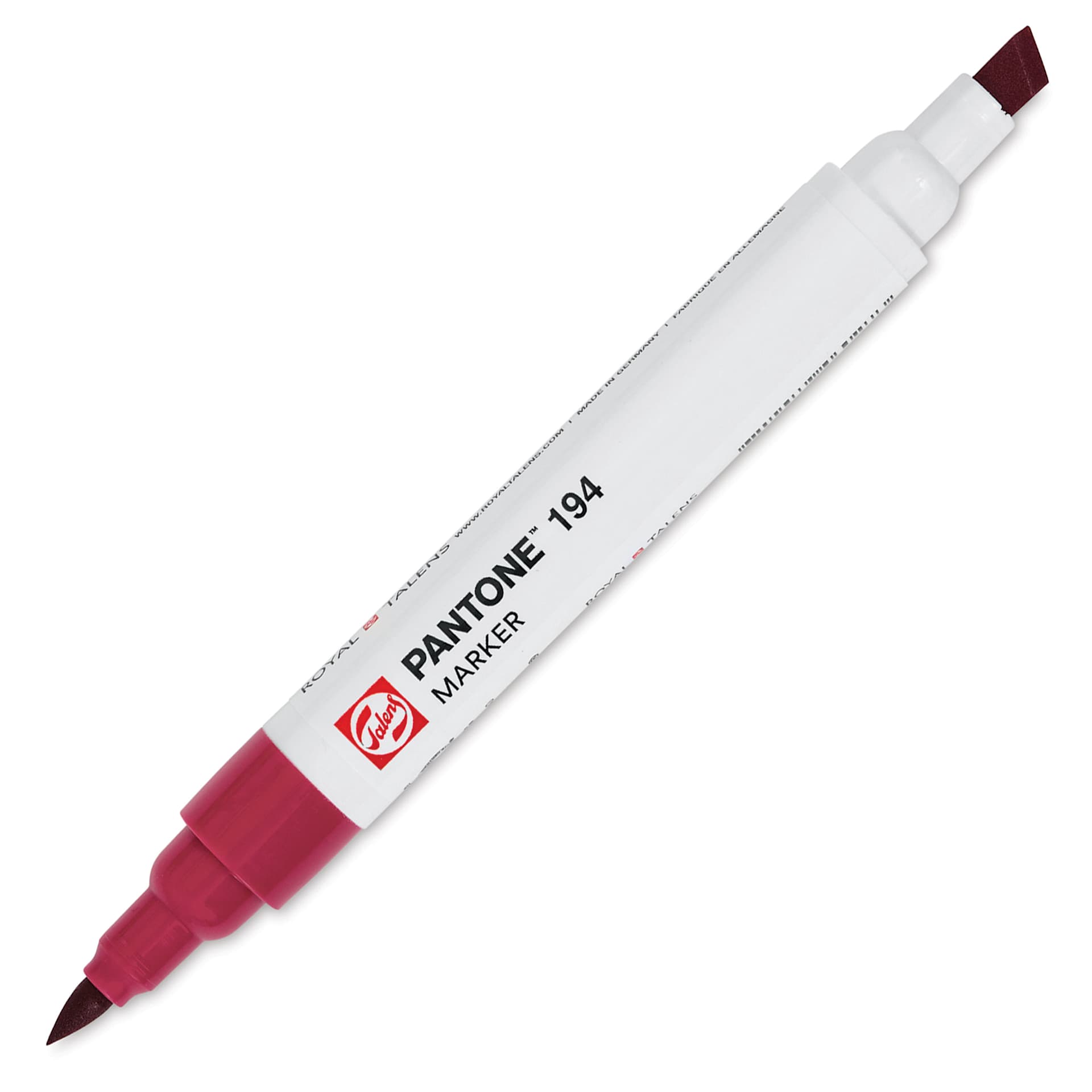 Pantone Dual Tip Marker - 194, caps off