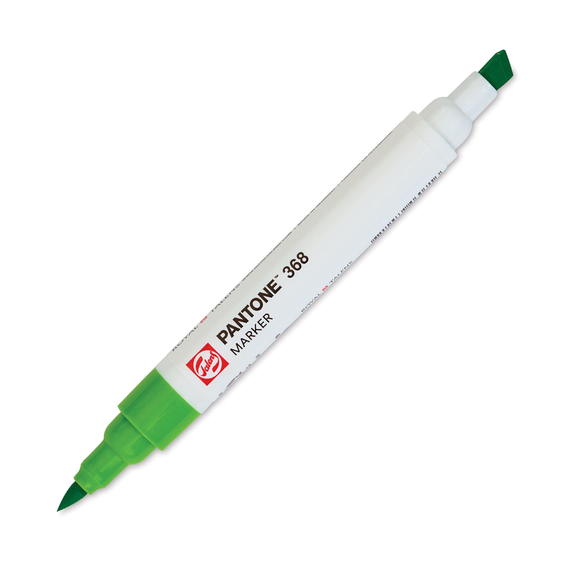 Pantone Dual Tip Marker - 368, marker with caps off