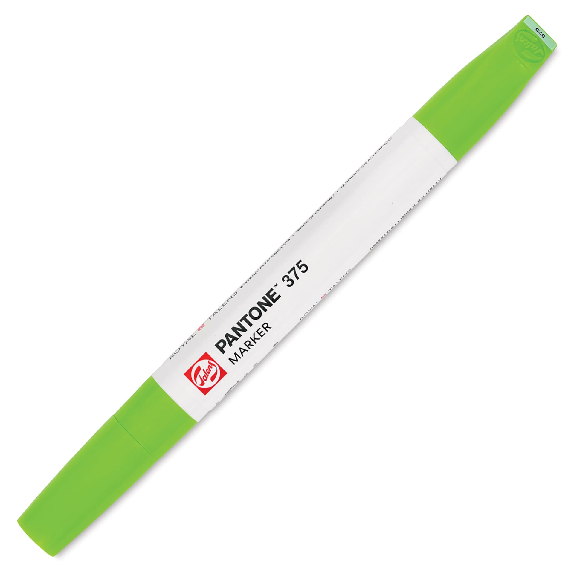 Pantone Dual Tip Marker - 375, caps on
