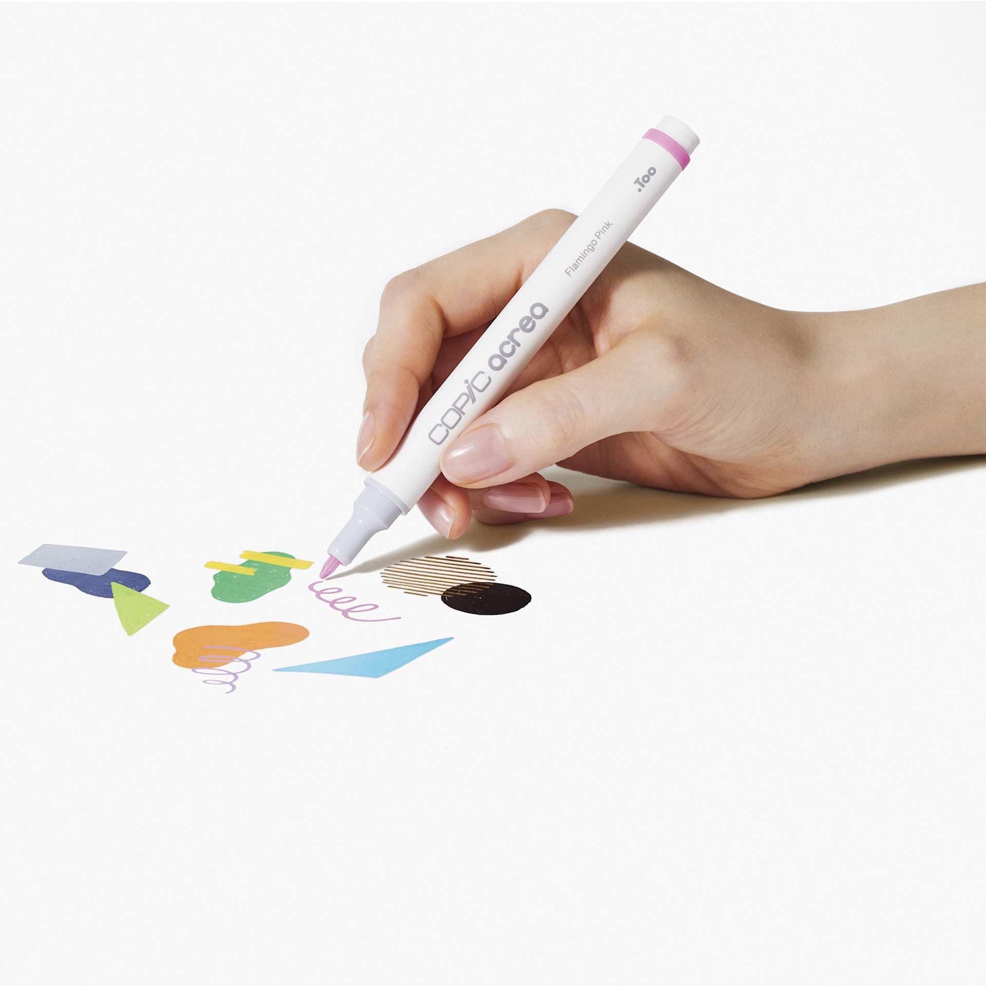 Copic Acrea Paint Marker in hand Copic Acrea Paint Marker in hand