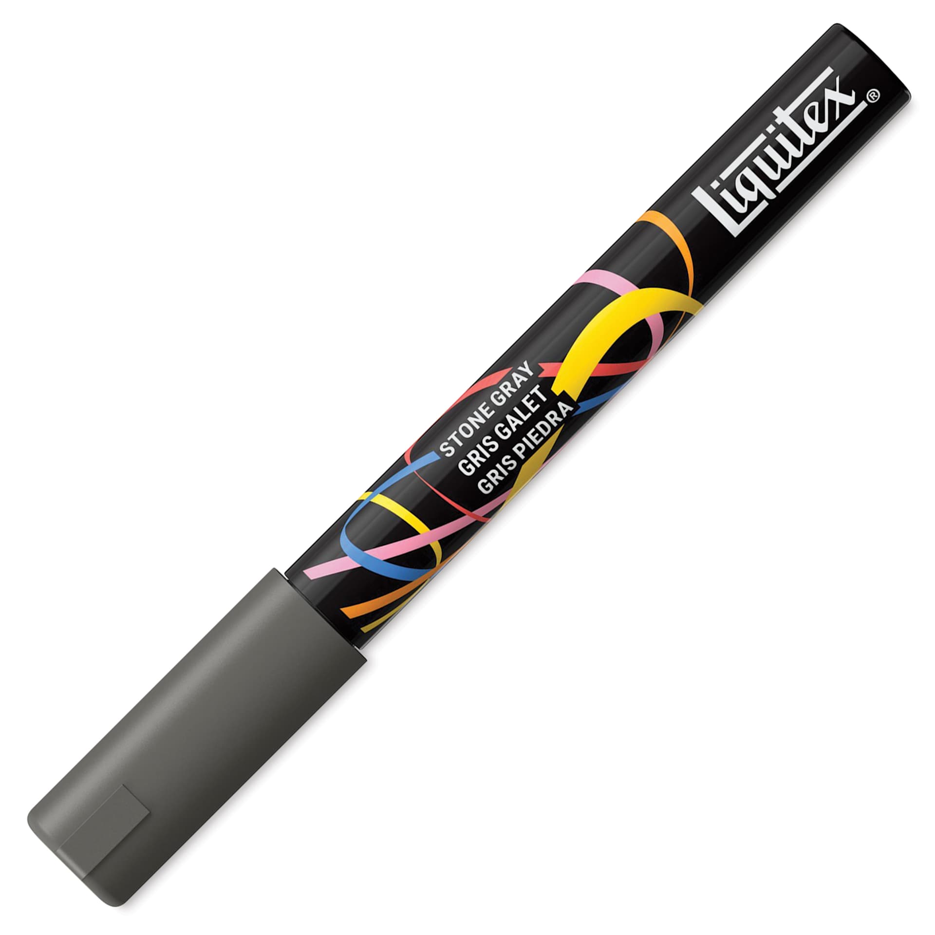 Liquitex Marker - Stone Gray, Bullet Tip, 2 mm, capped