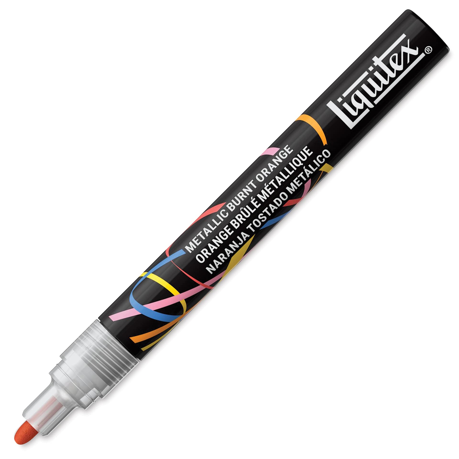 Liquitex Marker - Metallic Burnt Orange, Bullet Tip, 2 mm