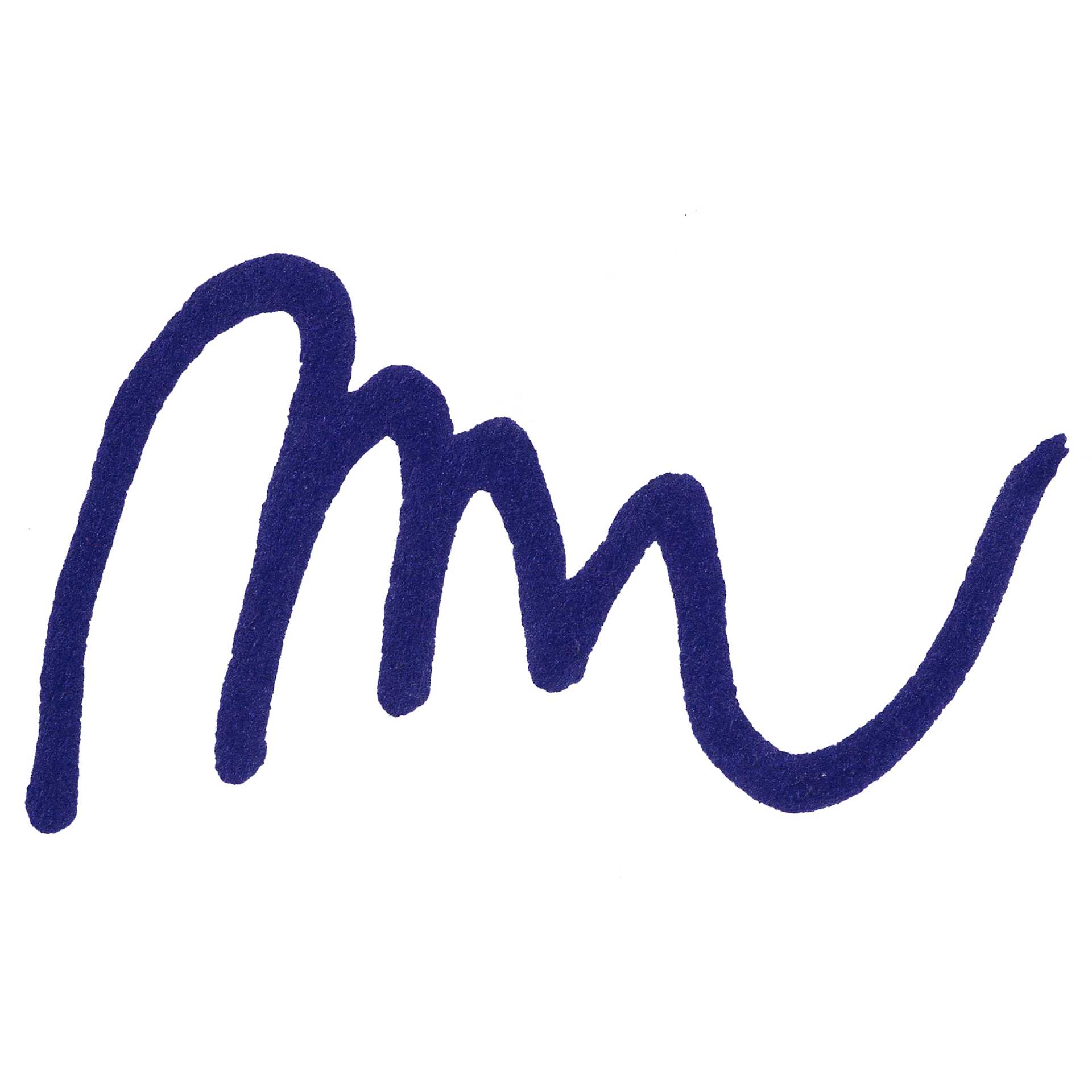 Liquitex Marker - Metallic Indigo, Bullet Tip, 2 mm swatch