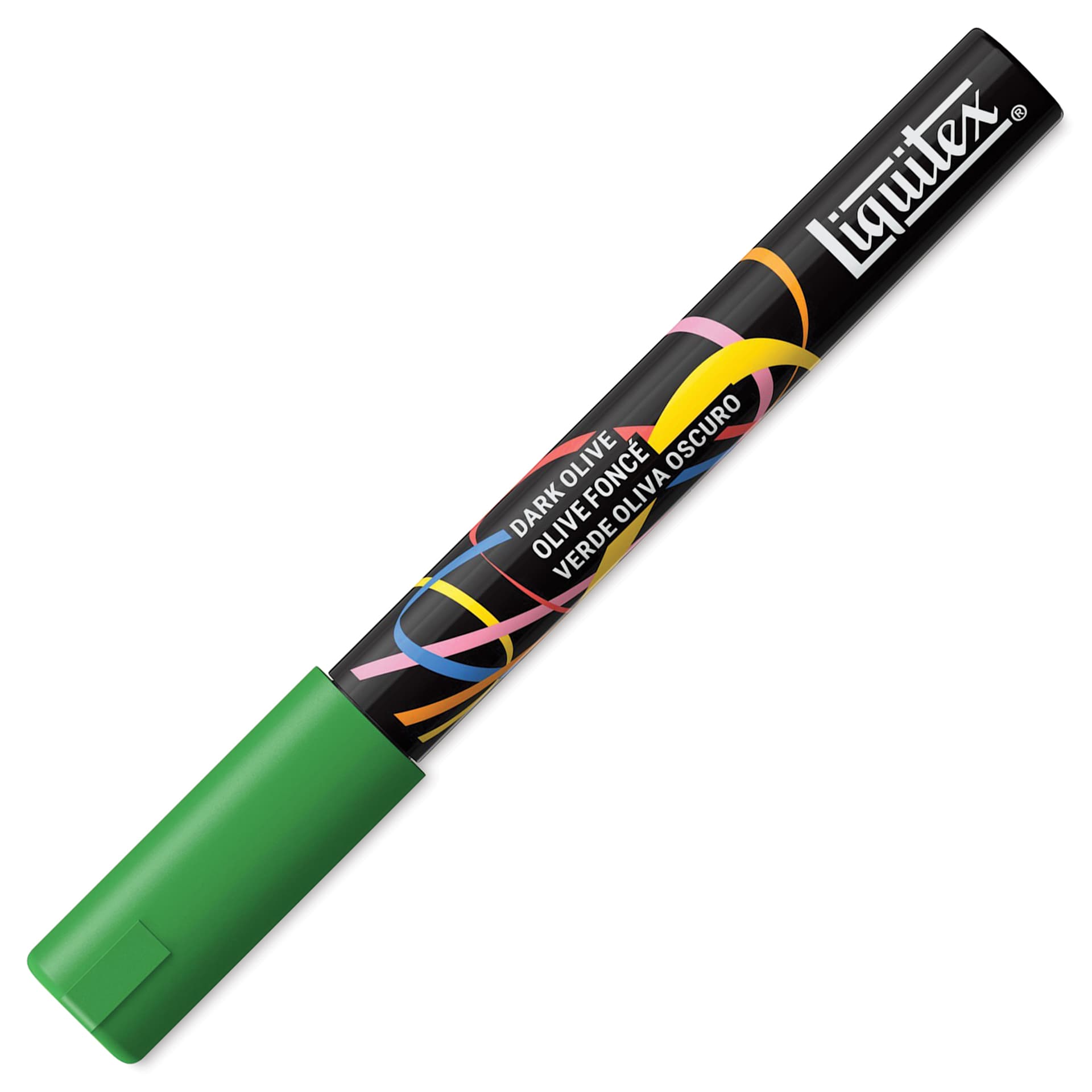 Liquitex Marker - Dark Olive, Bullet Tip, 2 mm, capped