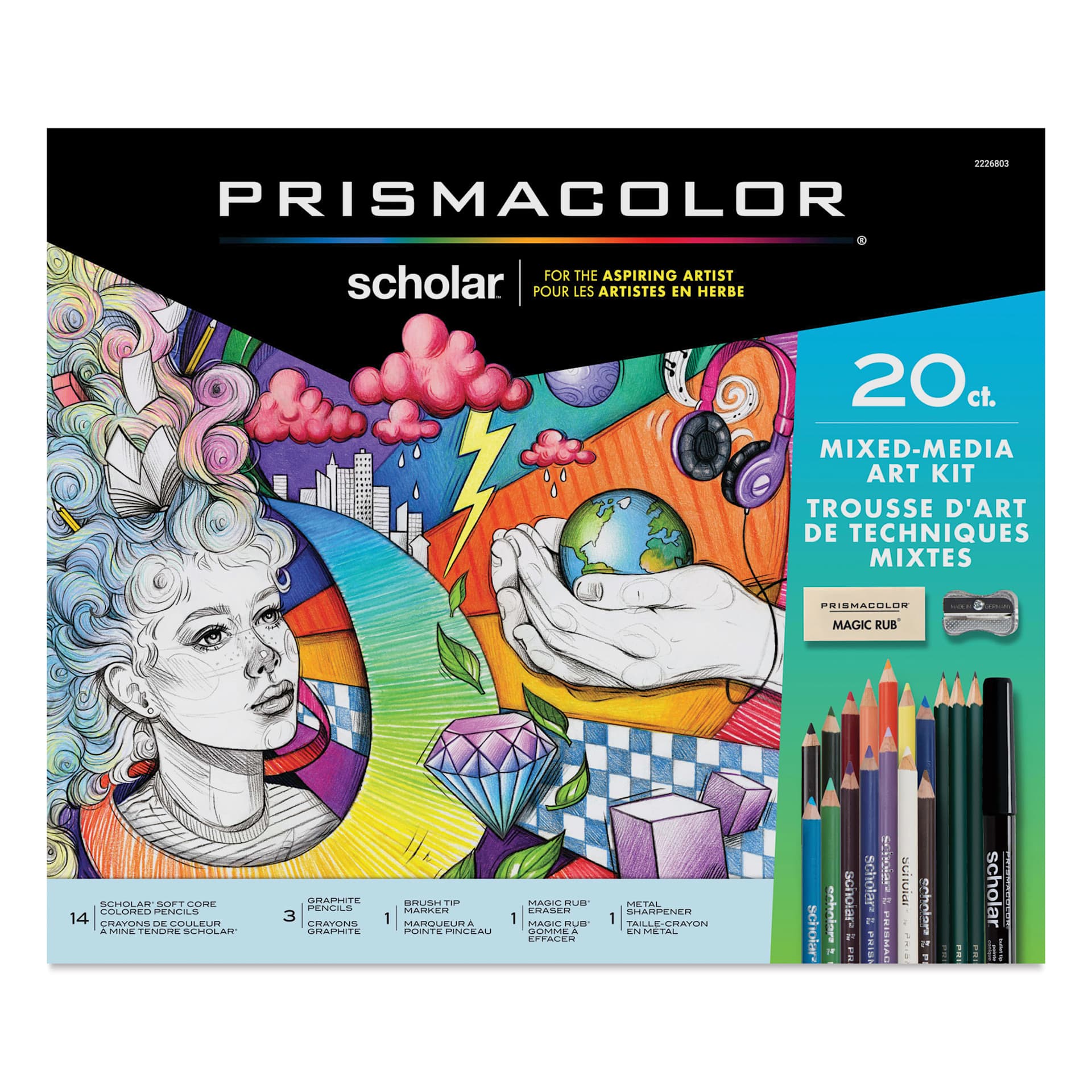 Prismacolor Scholar Mixed Media Art Kit