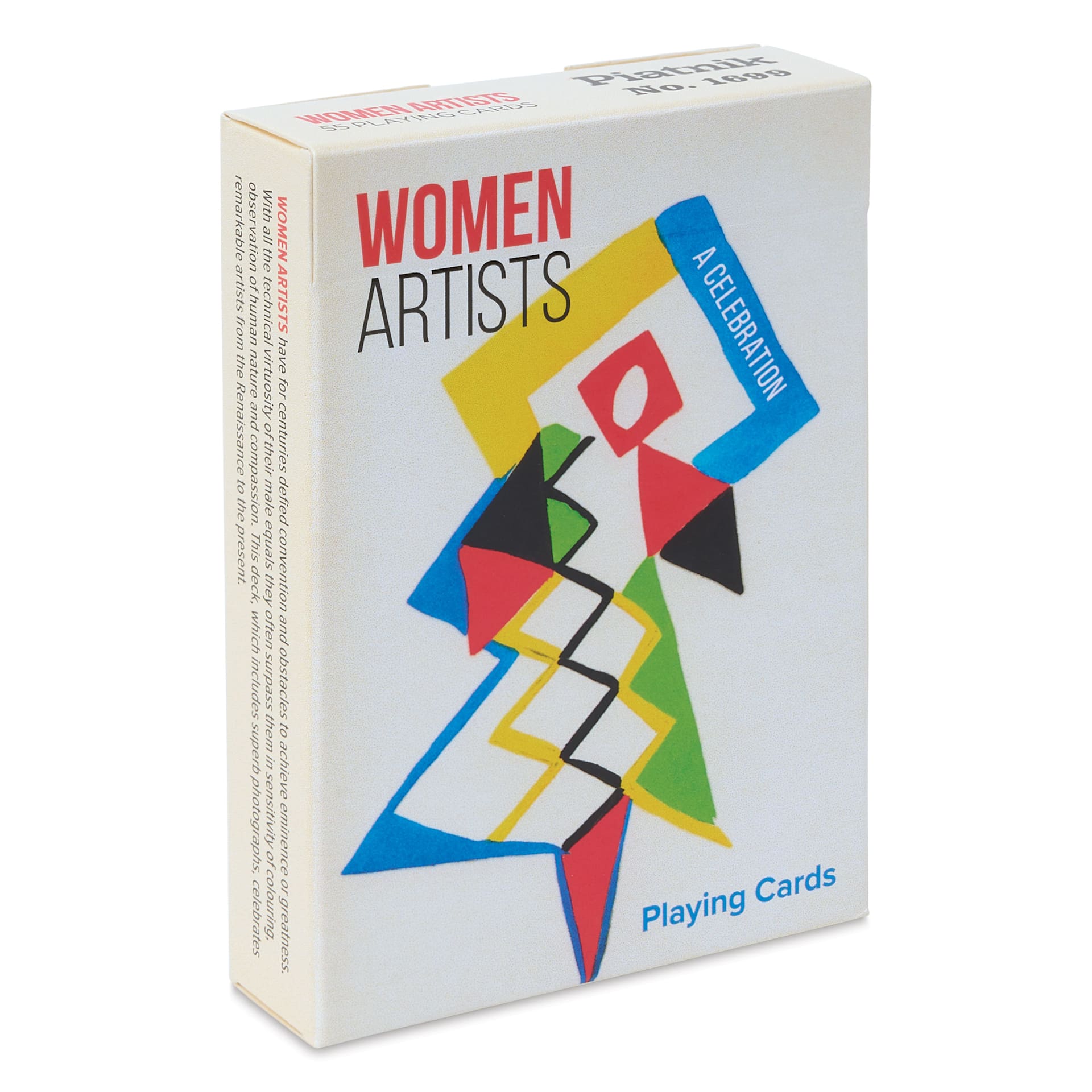 Piatnik Women Artists Playing Cards - 2-1/2" x 3-1/2", packaging
