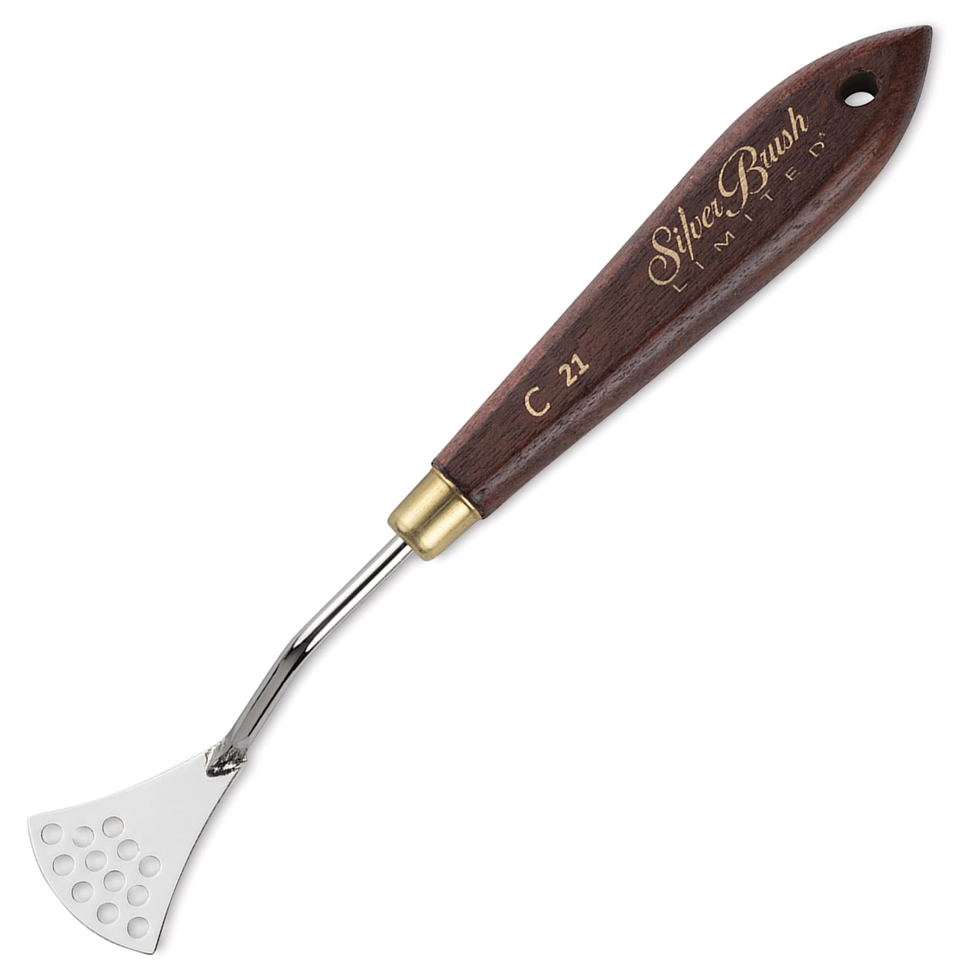 Silver Brush Creative Palette Knife - Fan, C21