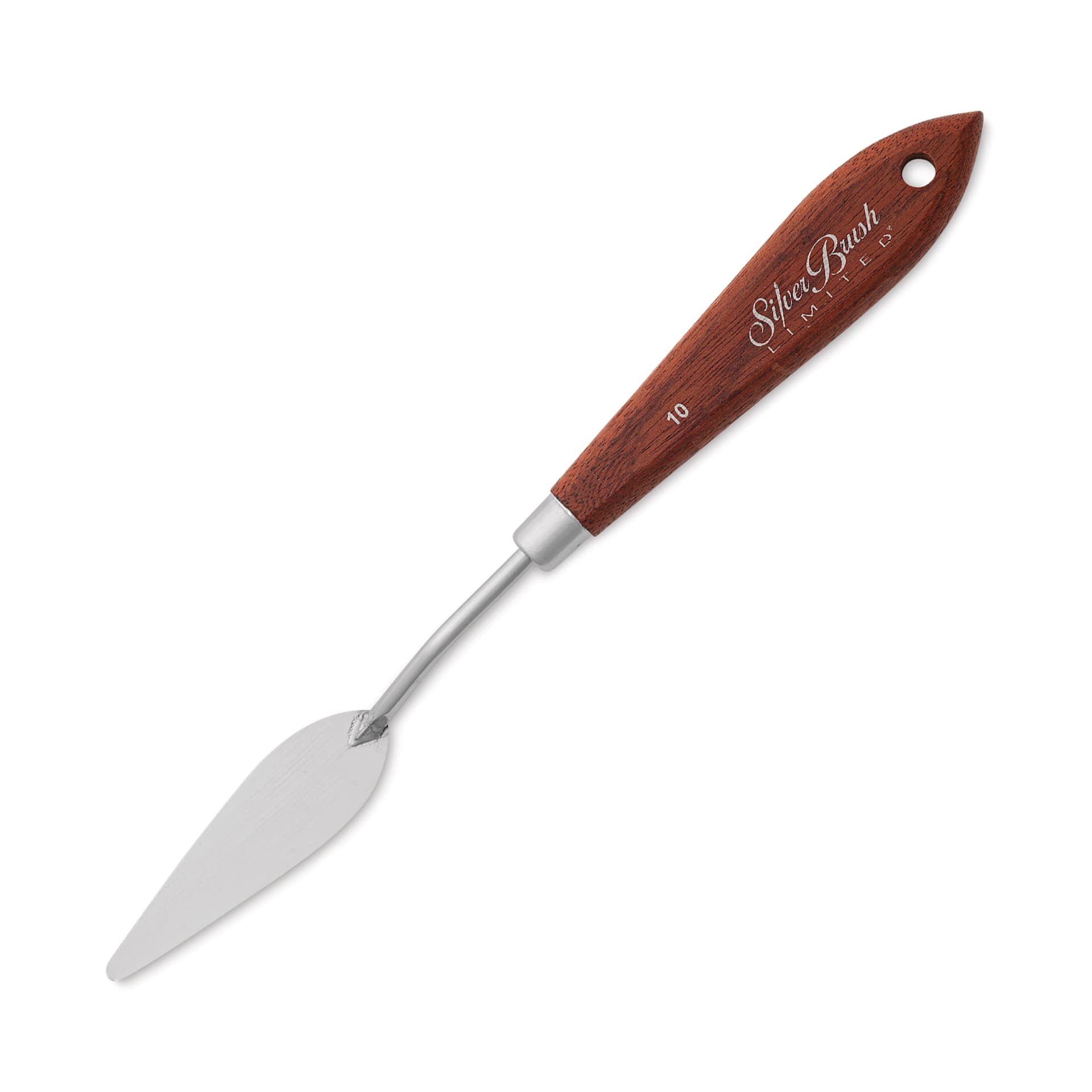 Silver Brush Palette Knife - #10