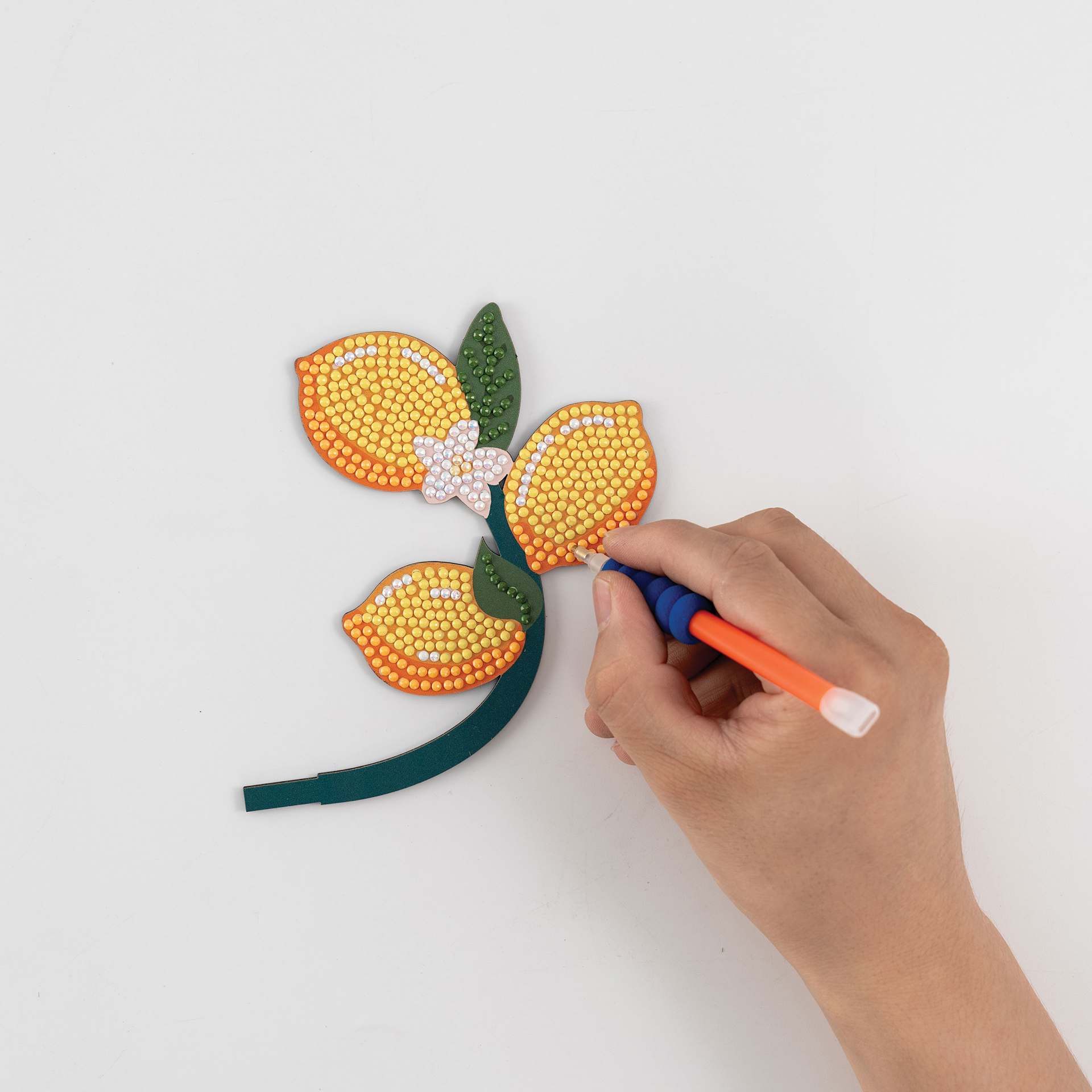 Craft Hero PixelPop 3D Flower Display Kit - Limoncello, lemon branch