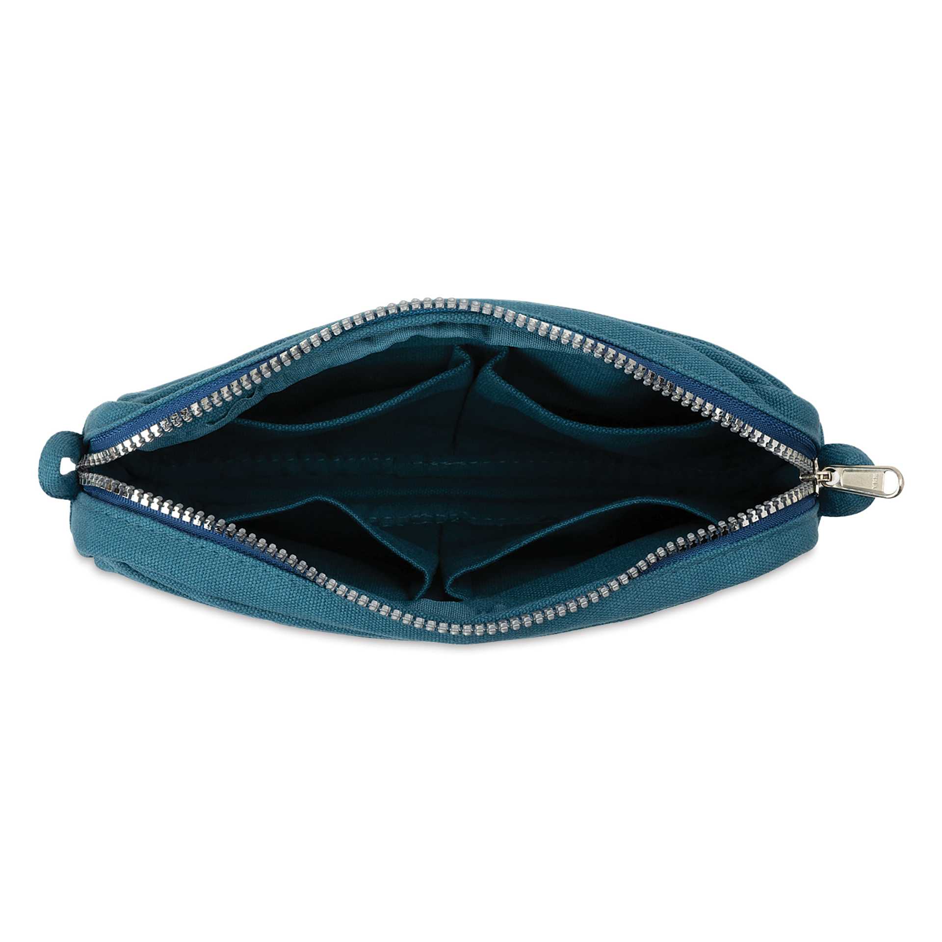Soolla Studio Pouch - Aquamarine, open