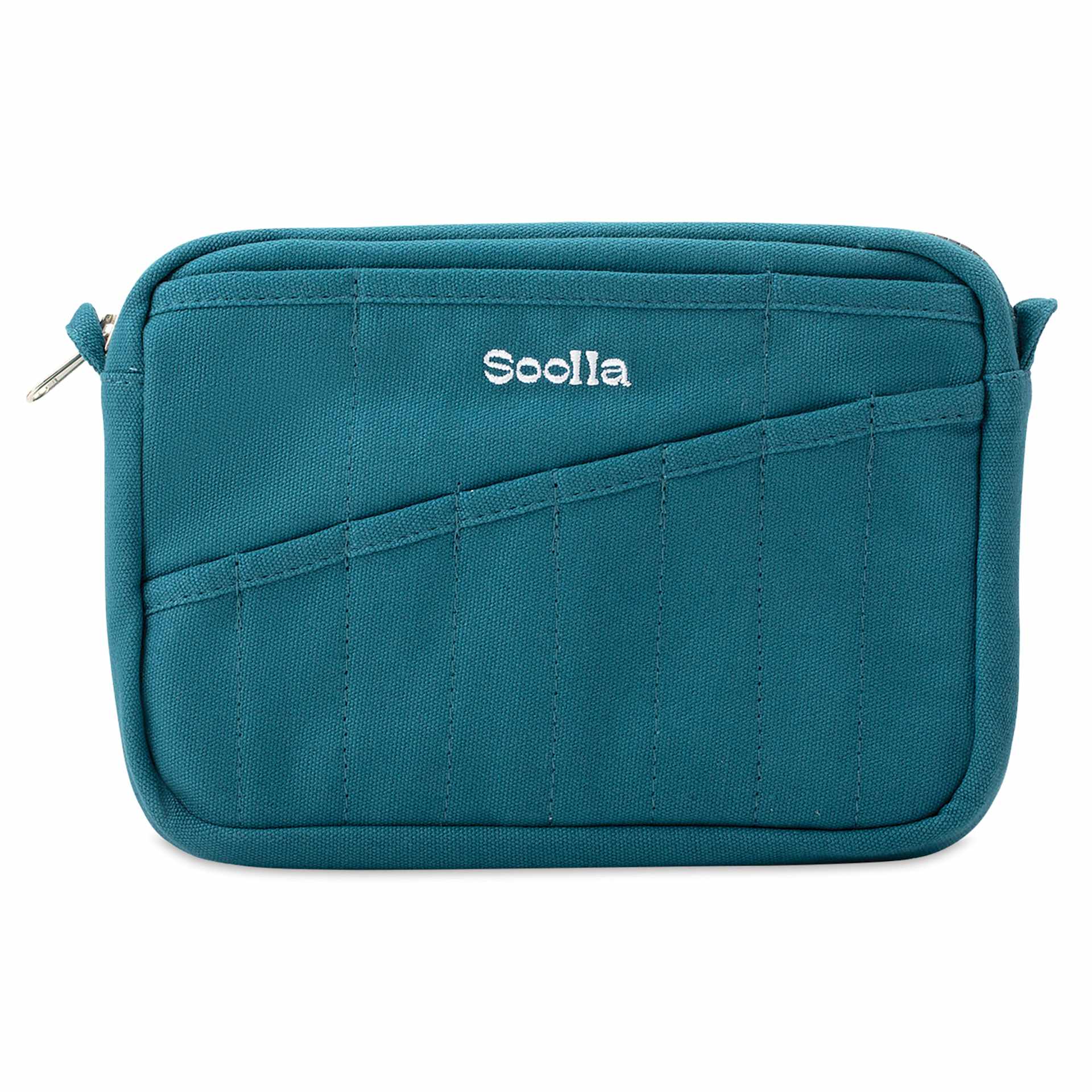 Soolla Studio Pouch - Aquamarine, front