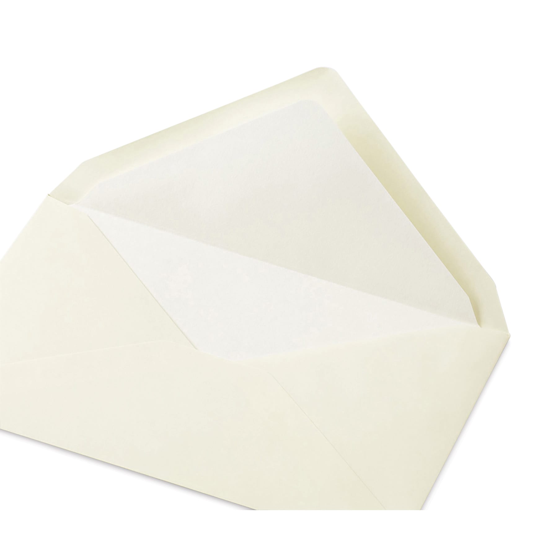 Midori MD Paper Envelopes - 4.6" x 7.3", White, Pkg of 8, open