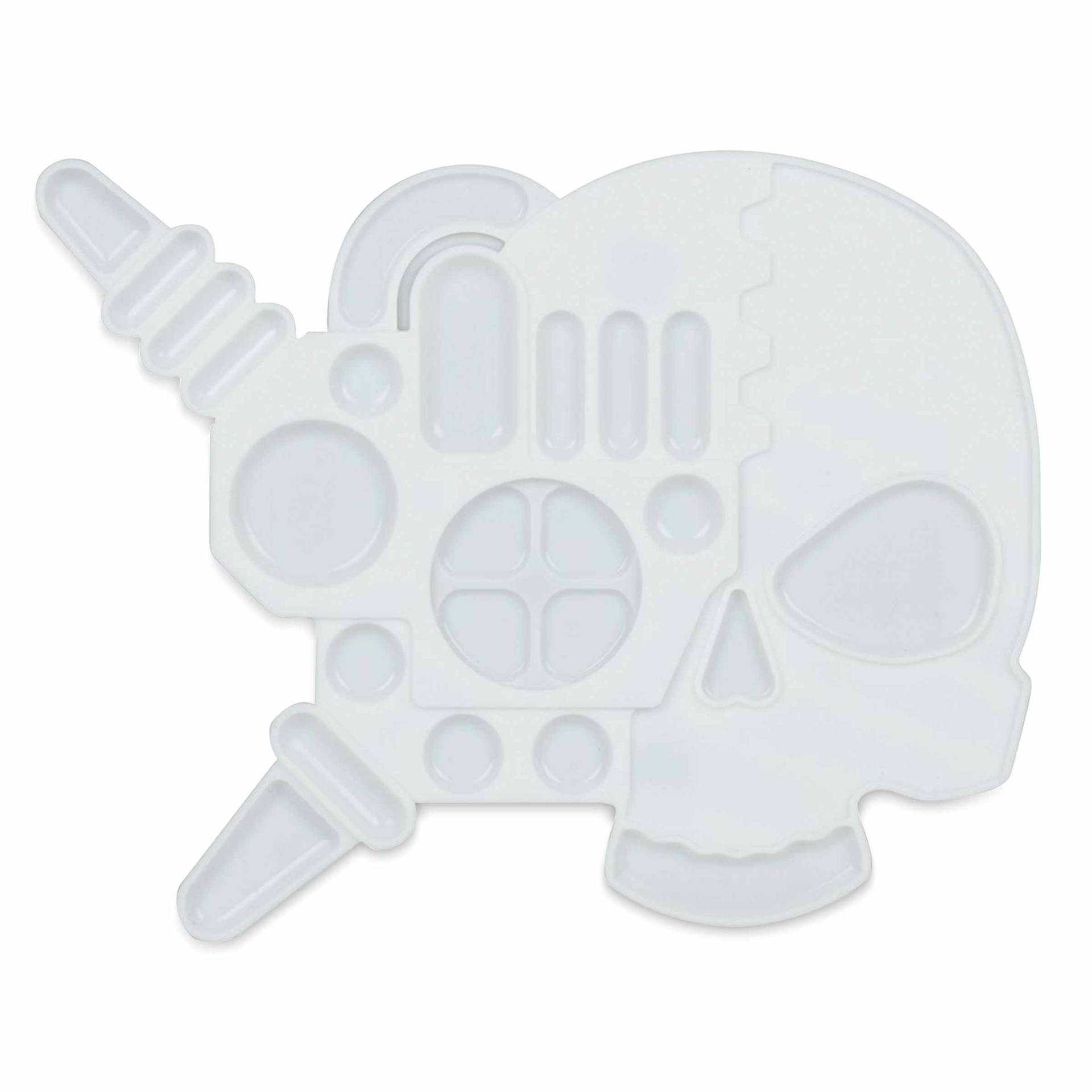 Warhammer Skull Palette - 24 wells, 6.5" x 8"