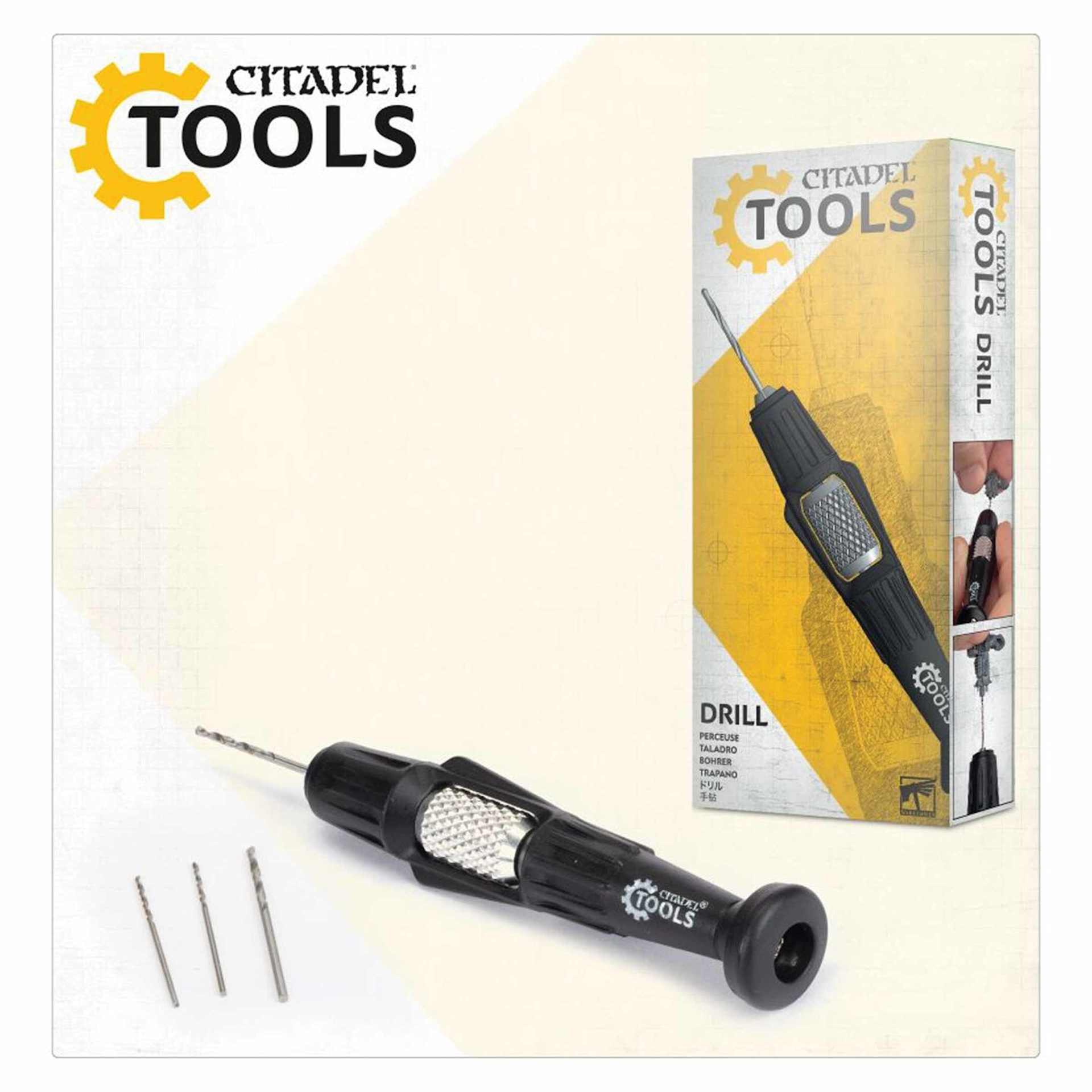 Citadel Tools Drill - Set of 4 Bits with packaging