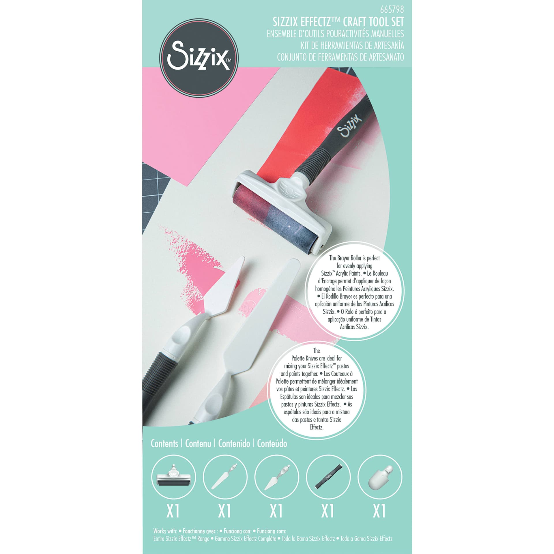 Sizzix Making Tool Effectz Set, packaging