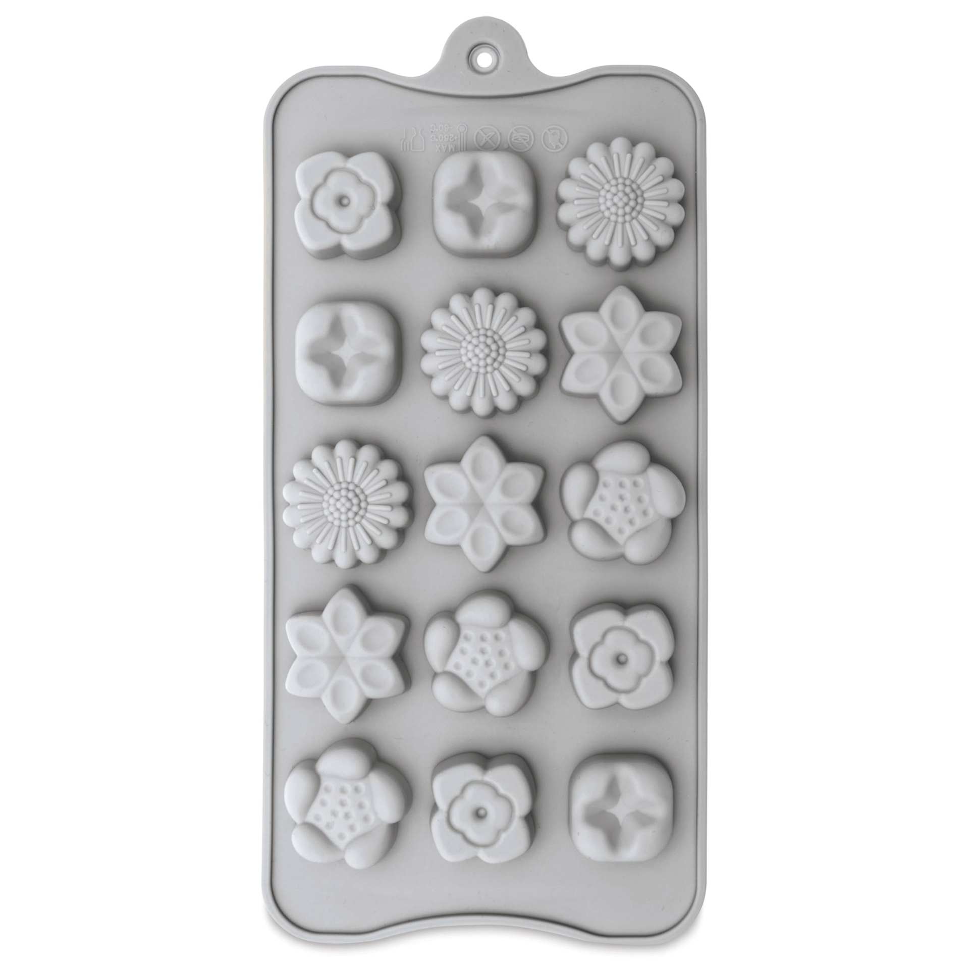Rico Design Soap Mold - Flowers - underside