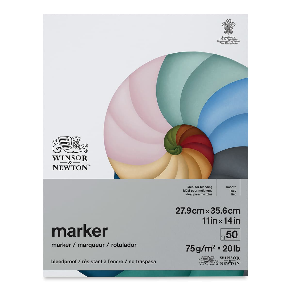 Winsor & Newton Marker Pad - 11" x 14" (front cover) Winsor & Newton Marker Pad - 11" x 14" (front cover)