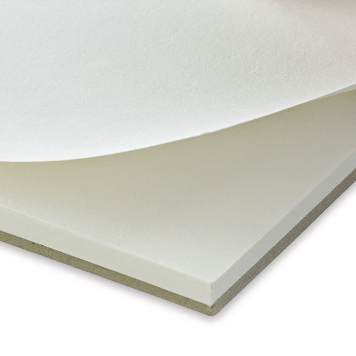 Hahnemühle Bamboo Sketch Pad  (corner of sheet lifted, bound on one short side)