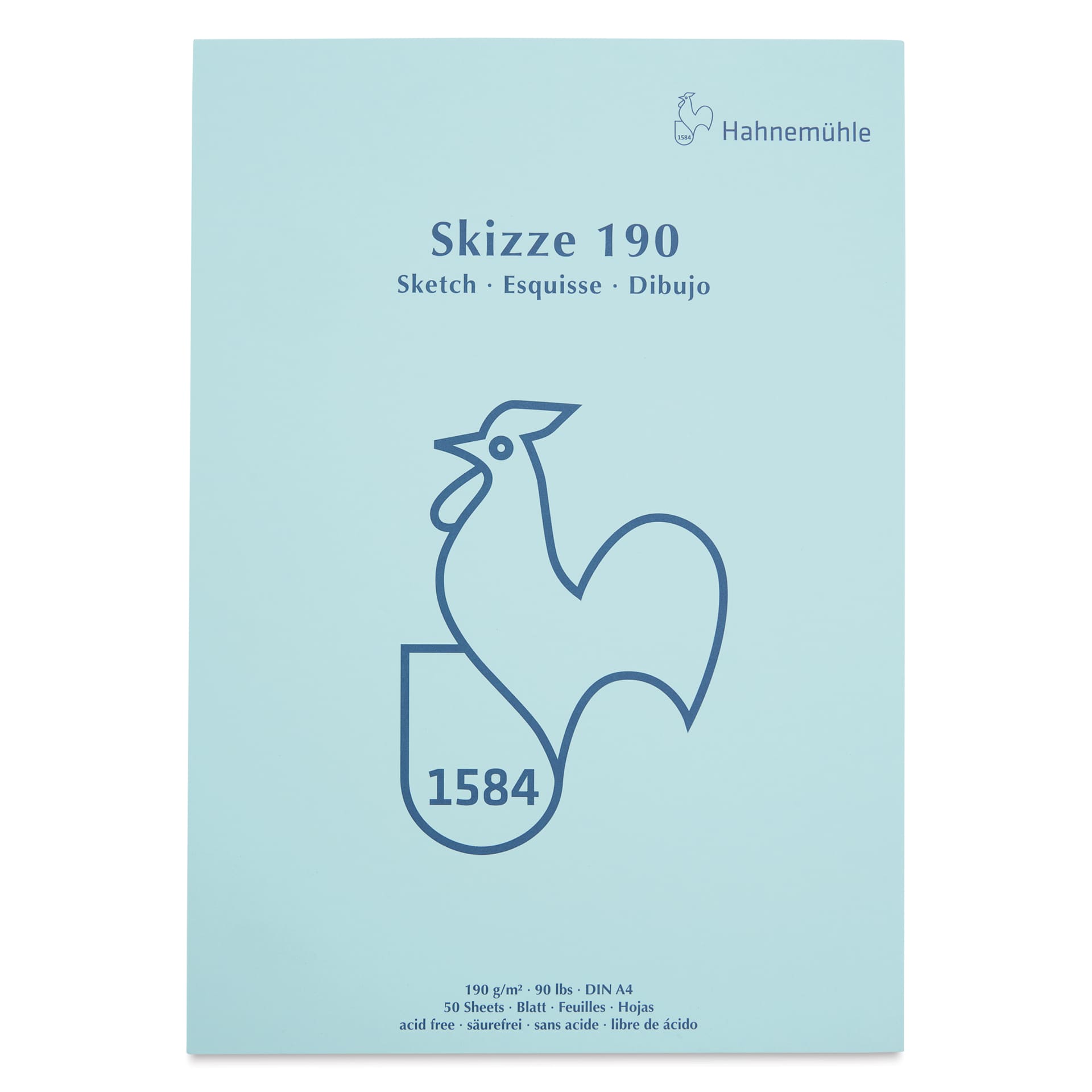 Hahnemühle Skizze Gluebound Sketch Pad - 8.27" x 11.69", 50 Sheets, 190 gsm, cover