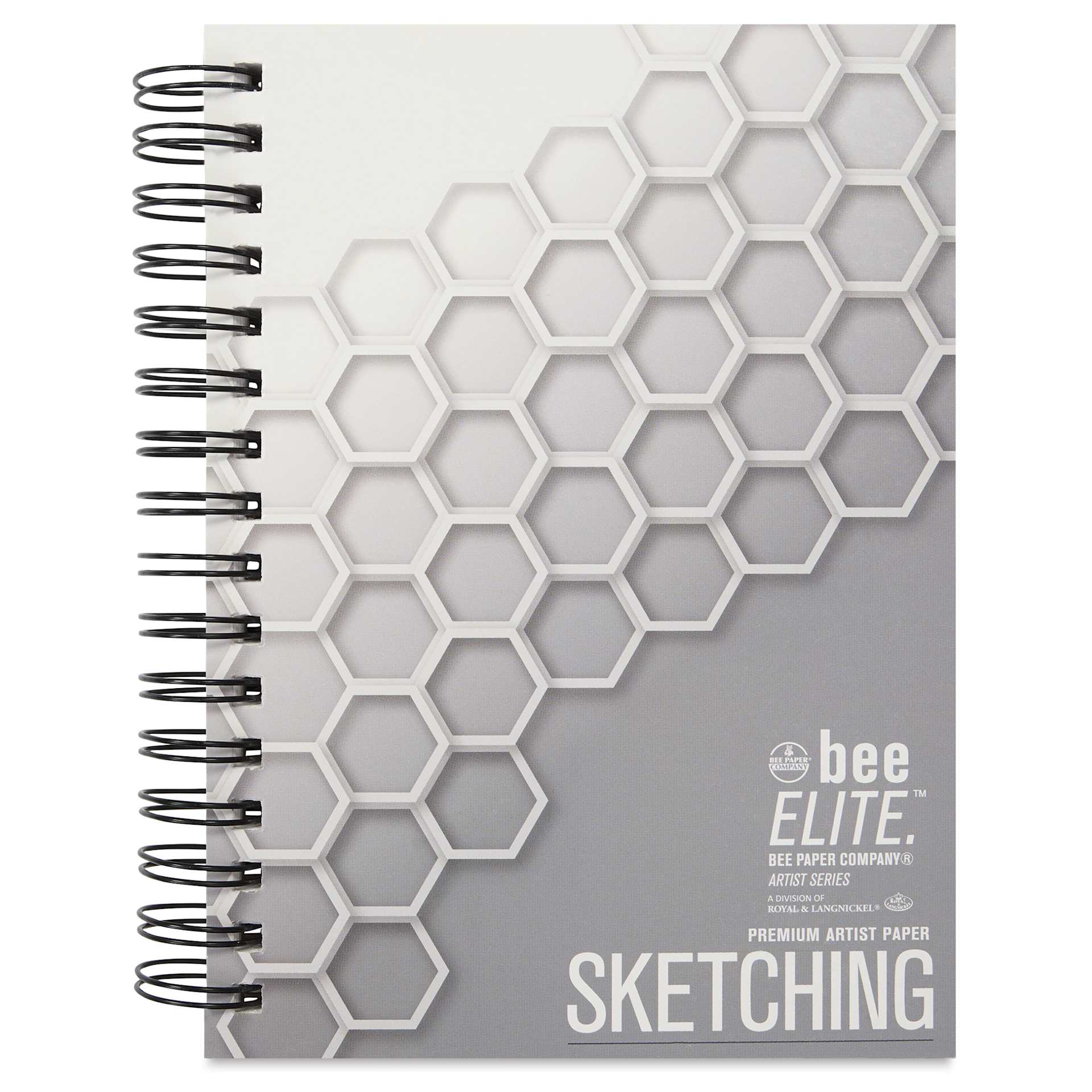 Bee Elite Sketch Pad - 5-1/2" x 8-1/2", 74 lb, 100 Sheets, front