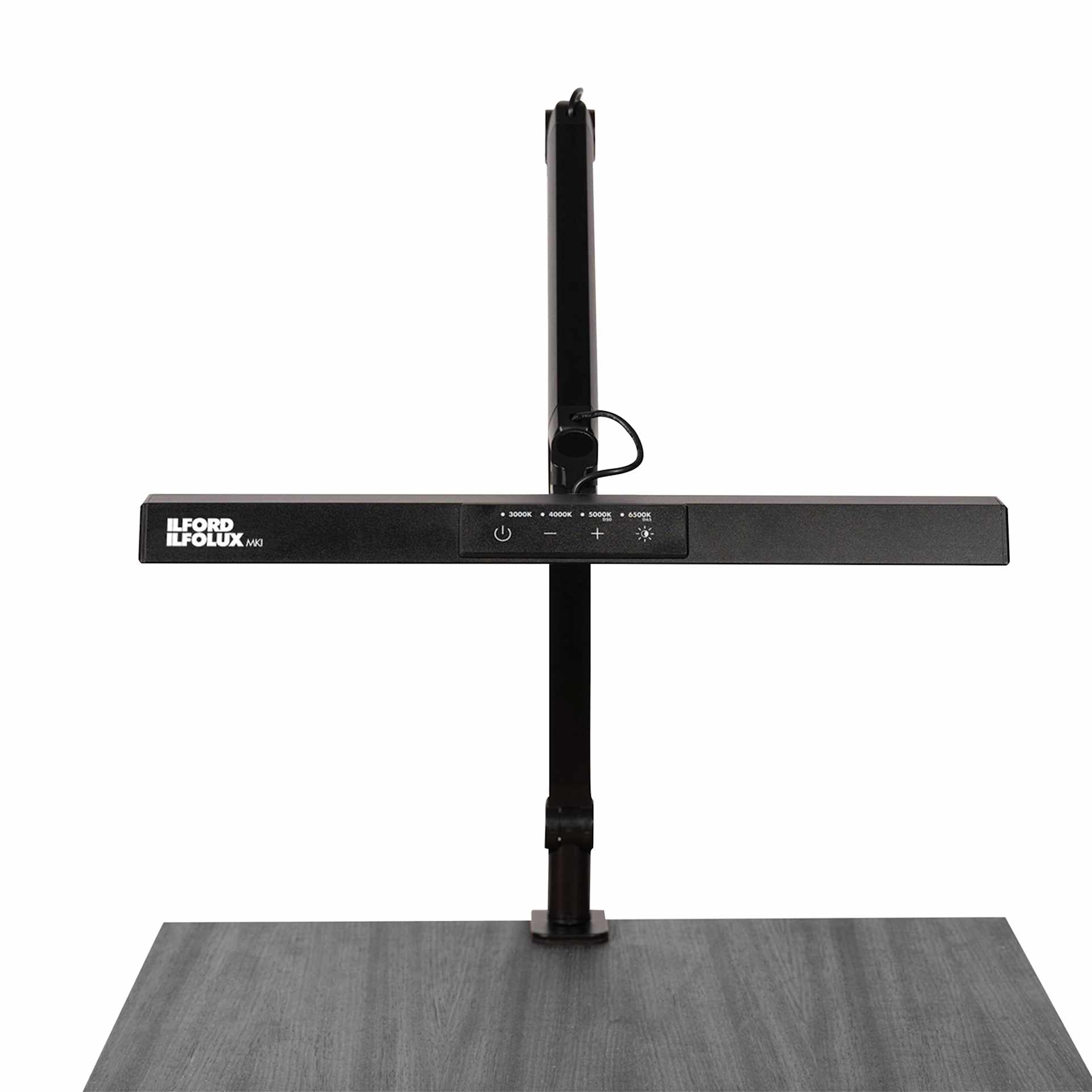 Ilford Ilfolux Color Viewing Lamp on table